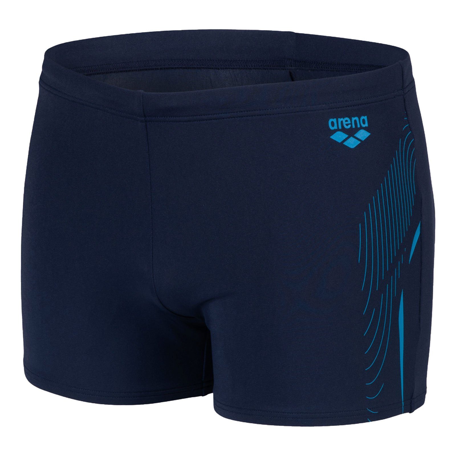 Print Graphic schnelltrocknendem Short Swim aus Arena Max navy Badehose Eco Life 780