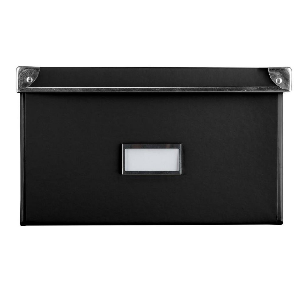 Thumbnail - Idena Aufbewahrungsbox mit Deckel 36 x 28,2 x 17 cm schwarz