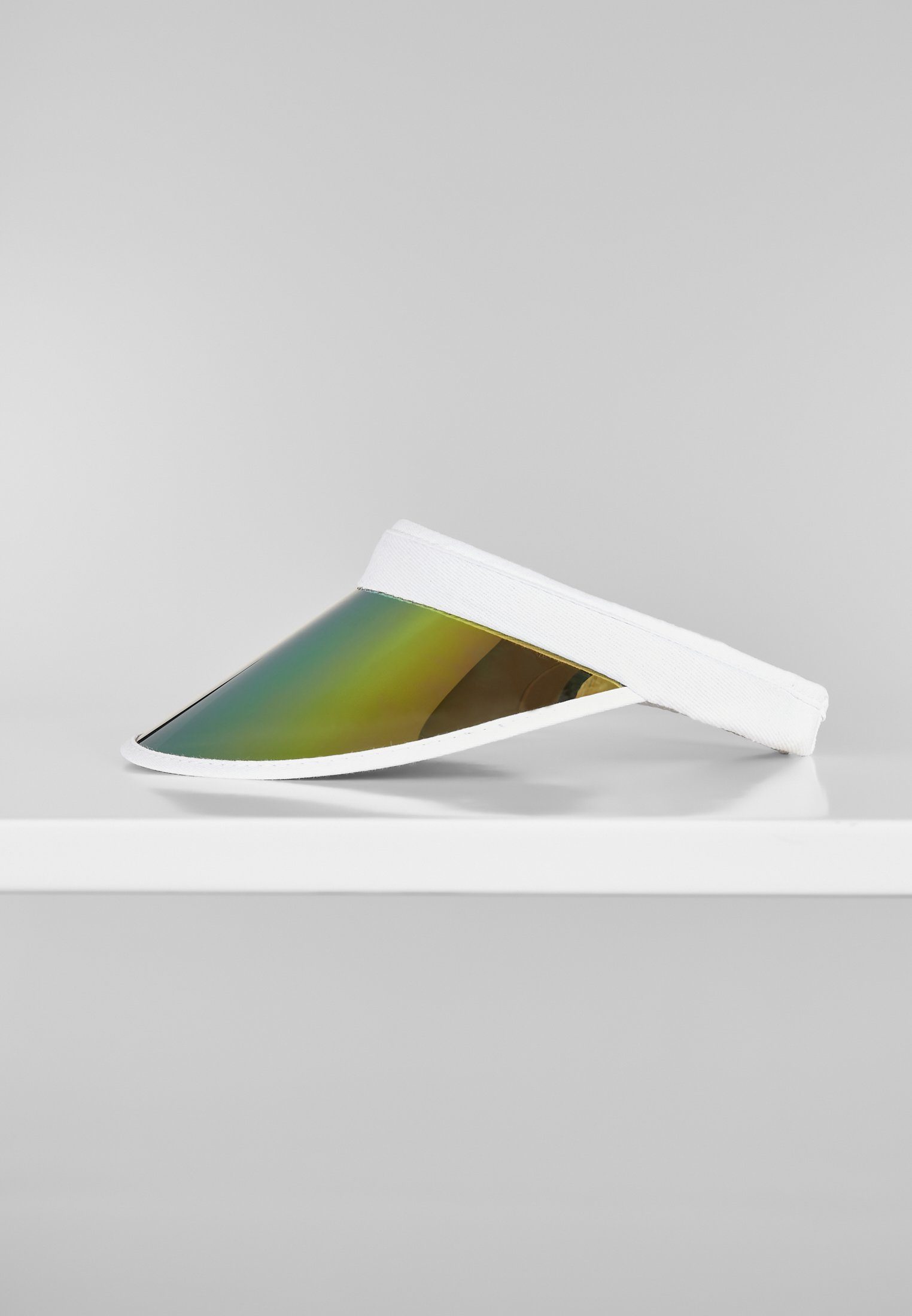 URBAN CLASSICS white/multicolor Visor Holographic Accessoires Snapback Cap