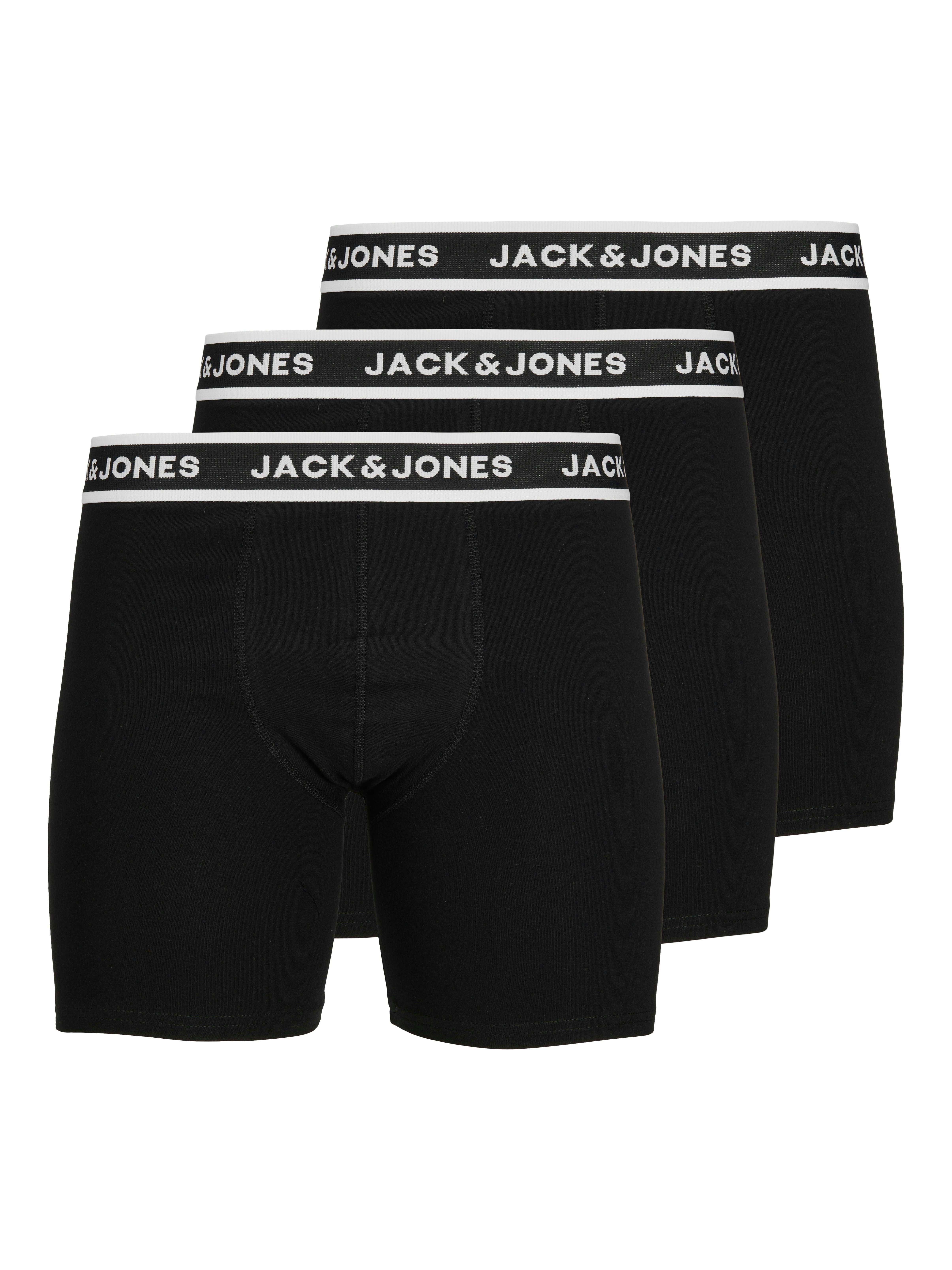 Jack & Jones PlusSize Boxershorts JACSOLID BOXER BRIEFS 3 PACK PLS NOOS (Pa günstig online kaufen