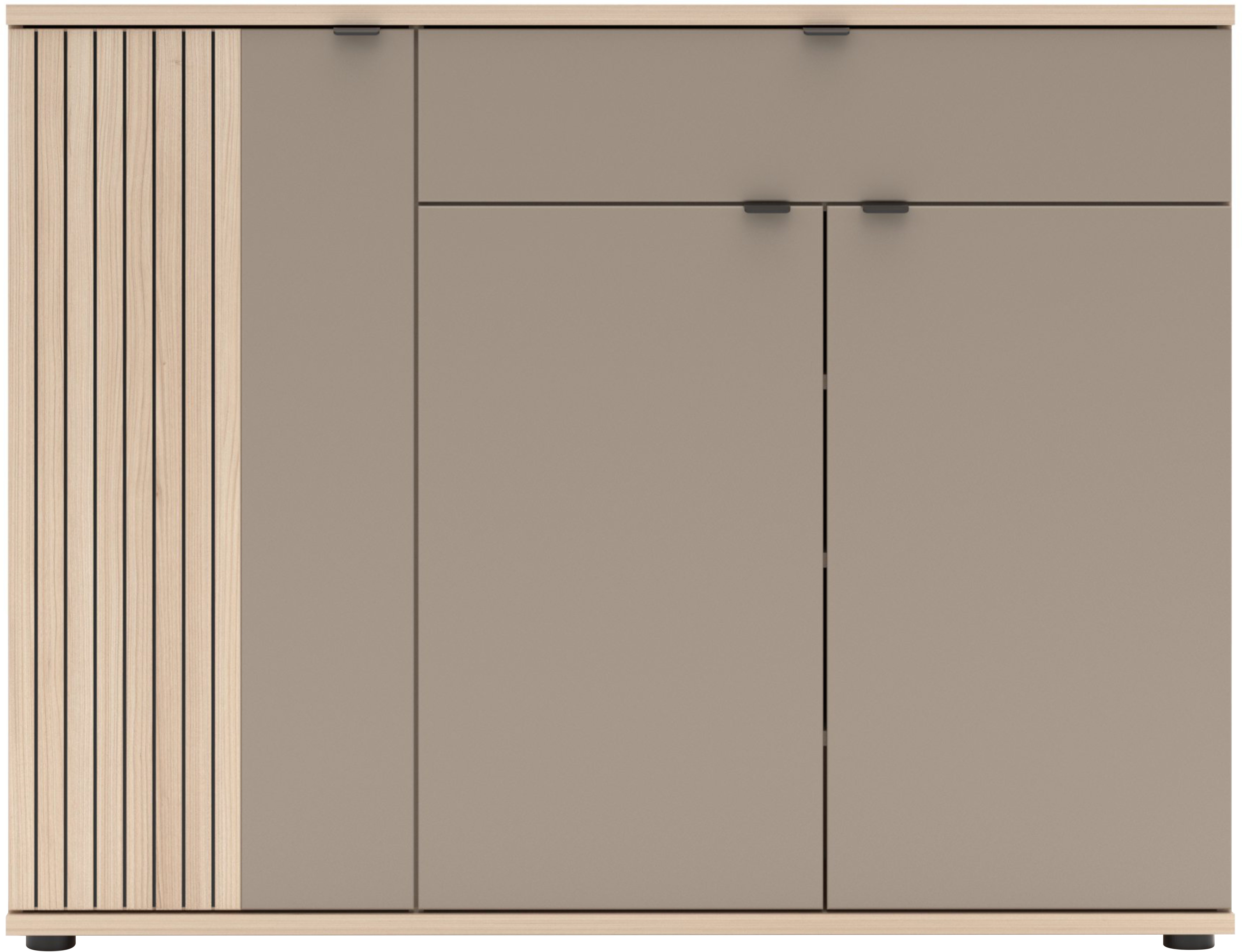 Innostyle Schuhschrank PISA Schuhschrank (1-St) Soft Close, AB- Kante, 1 Schublade, 8 Fächer