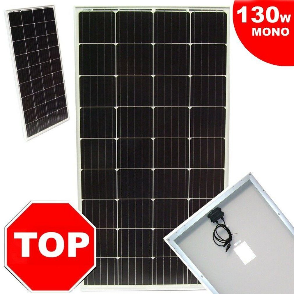 Apex Solarmodul Solarpanel Solarzelle 55426 Solarmodul 130 Watt 12V