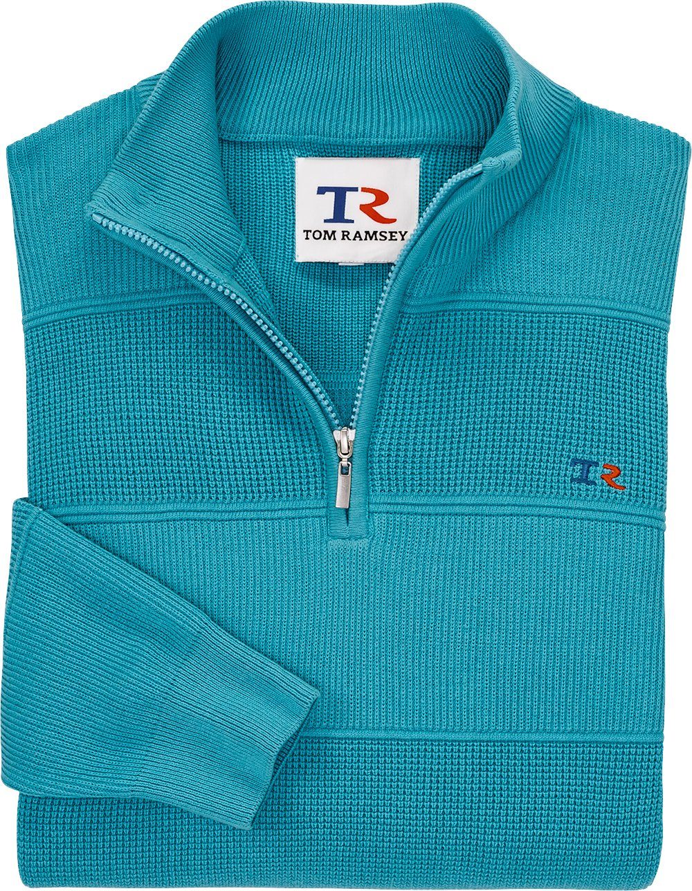 Tom Ramsey Troyer sportliche Logo-Stickerei auf linker Brustseite