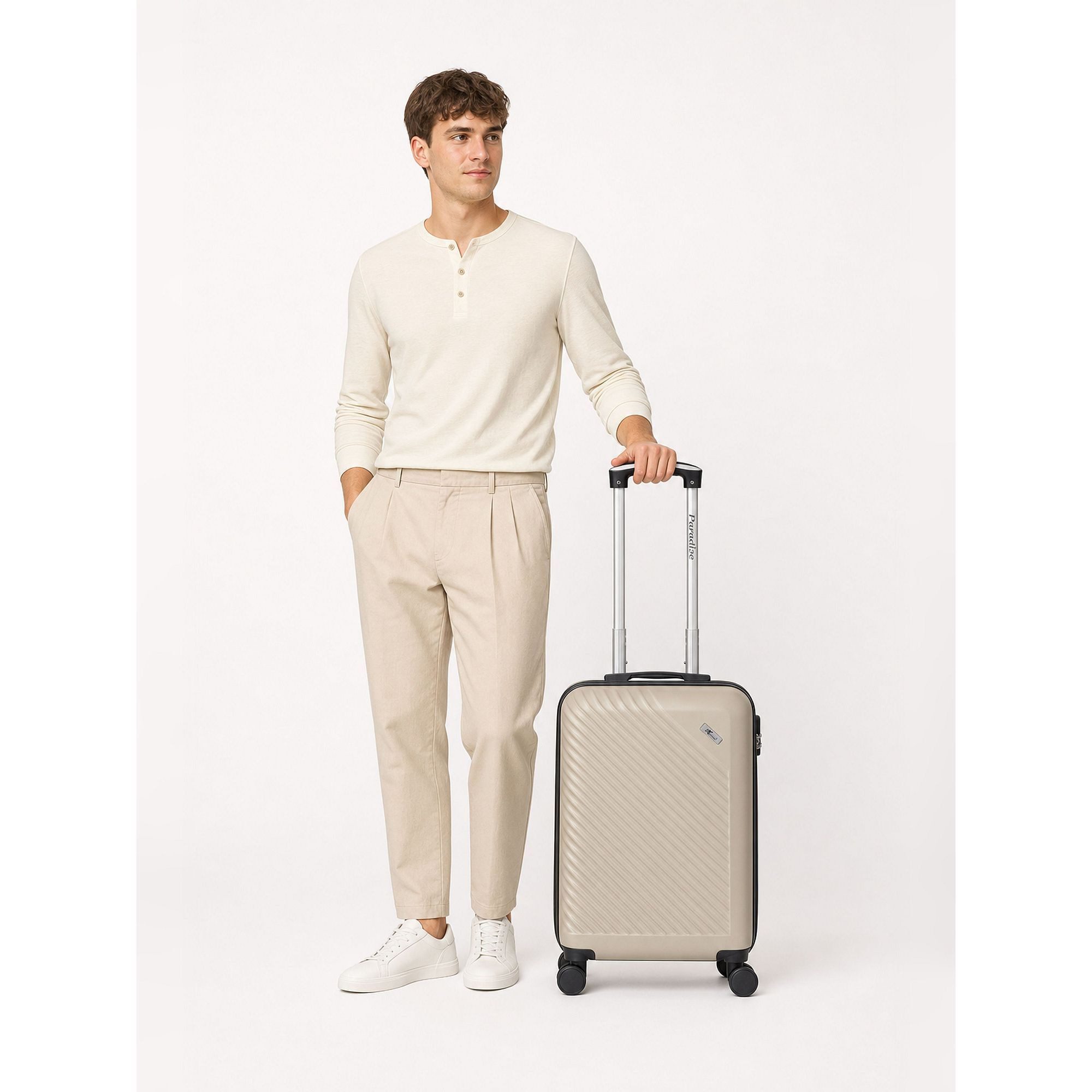 CHECK.IN® Handgepäck-Trolley Paradise 2.0, 4 Rollen, ABS