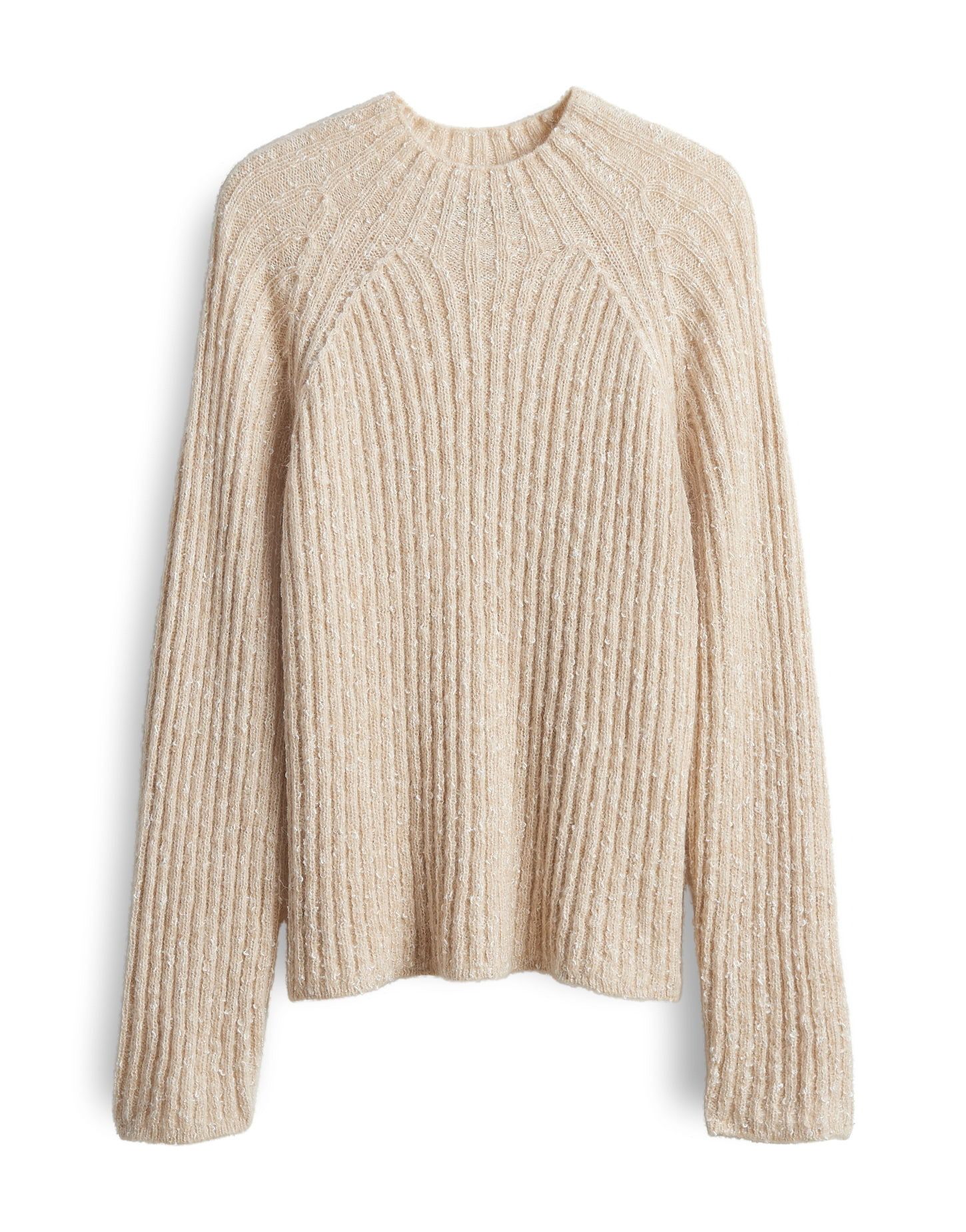 someday Strickpullover TOLIEN Slim mit Wollanteil Schmaler Rippstrickpullov günstig online kaufen