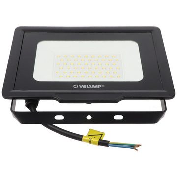 Velamp LED Taschenlampe Velamp PADLIGHT5, SMD LED Strahler, 50W IP65, schwarz 4000K