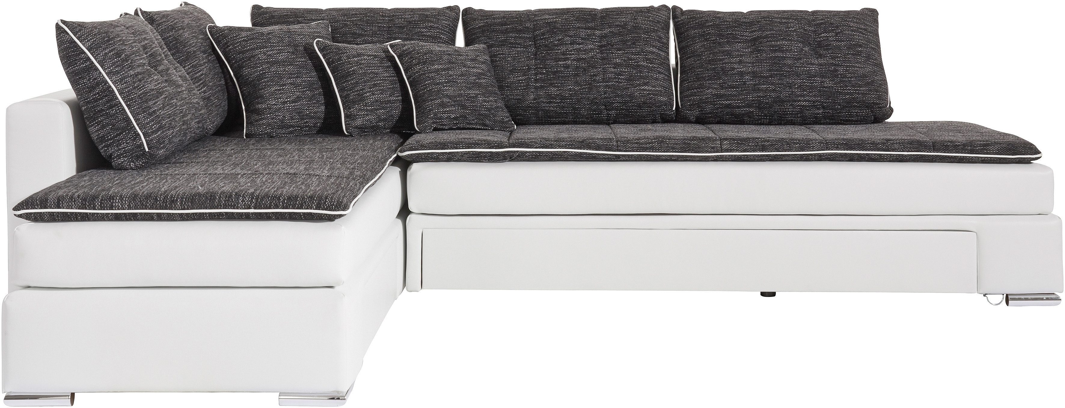 INOSIGN Ecksofa "Night & Day L-Form, B: 304 cm", mit Bettfunktion, Bettkast günstig online kaufen