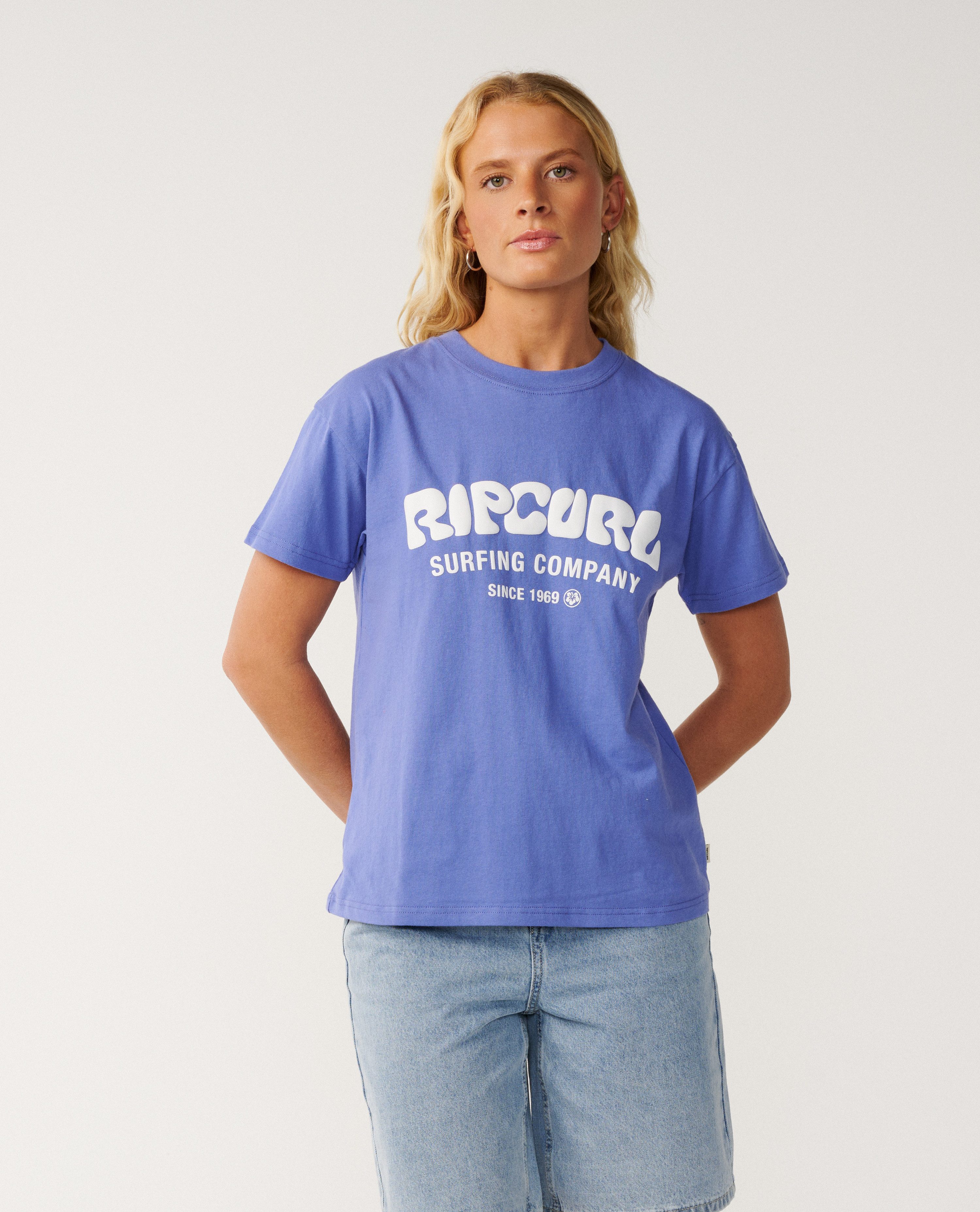 Rip Curl T-Shirt Surf Puff Party Pack Relaxed T-Shirt