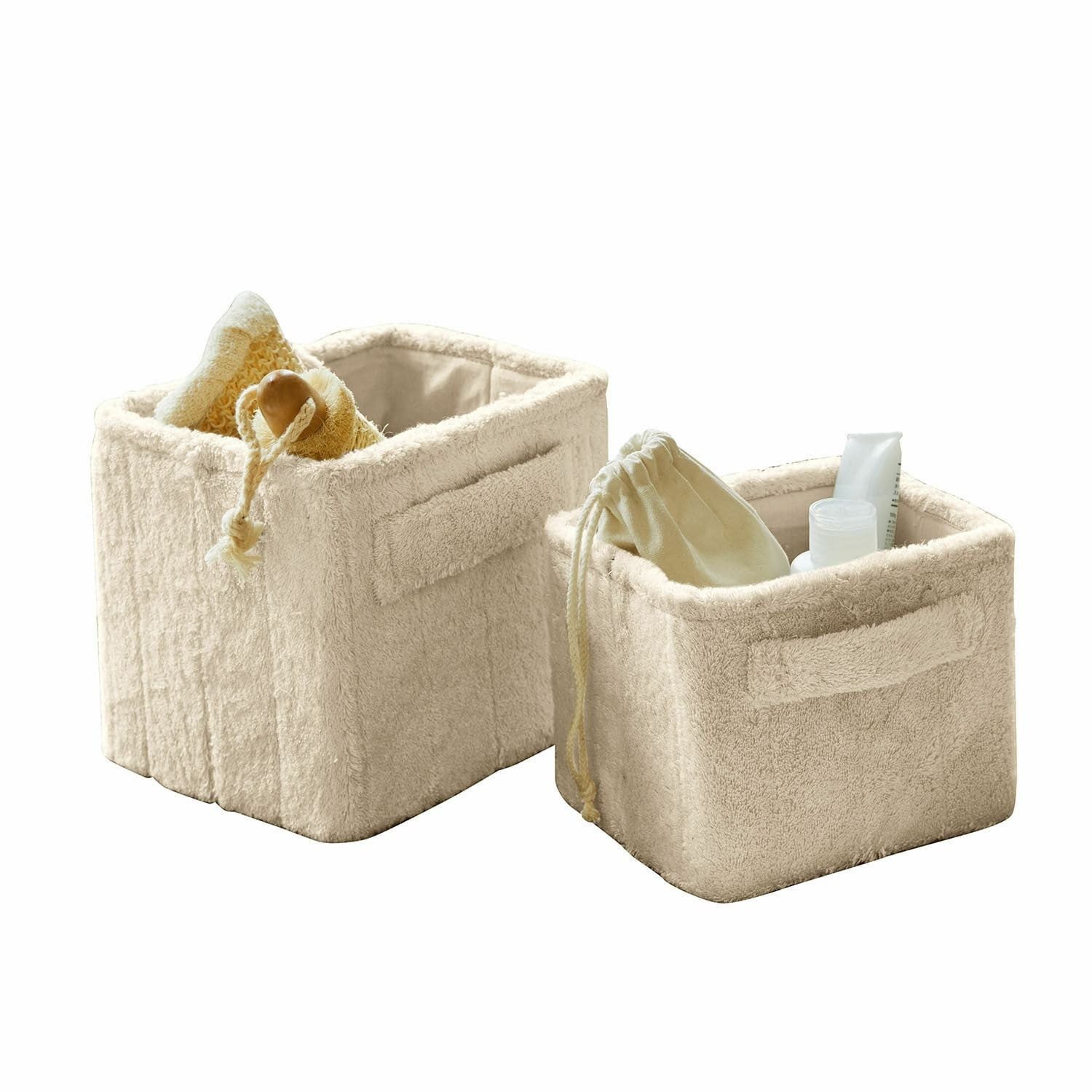 Badorganizer Box 2er Set Invarel creme