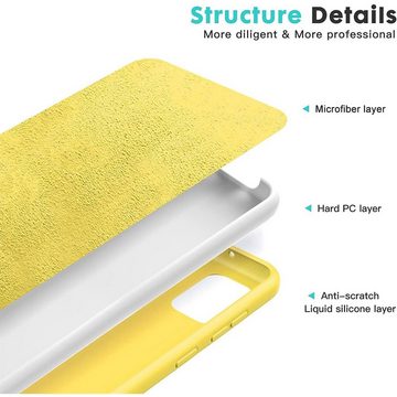 CoolGadget Handyhülle Silikon Colour Series Slim Case für Samsung Galaxy A51 6,5 Zoll, Hülle weich Handy Cover für Samsung A51 Schutzhülle