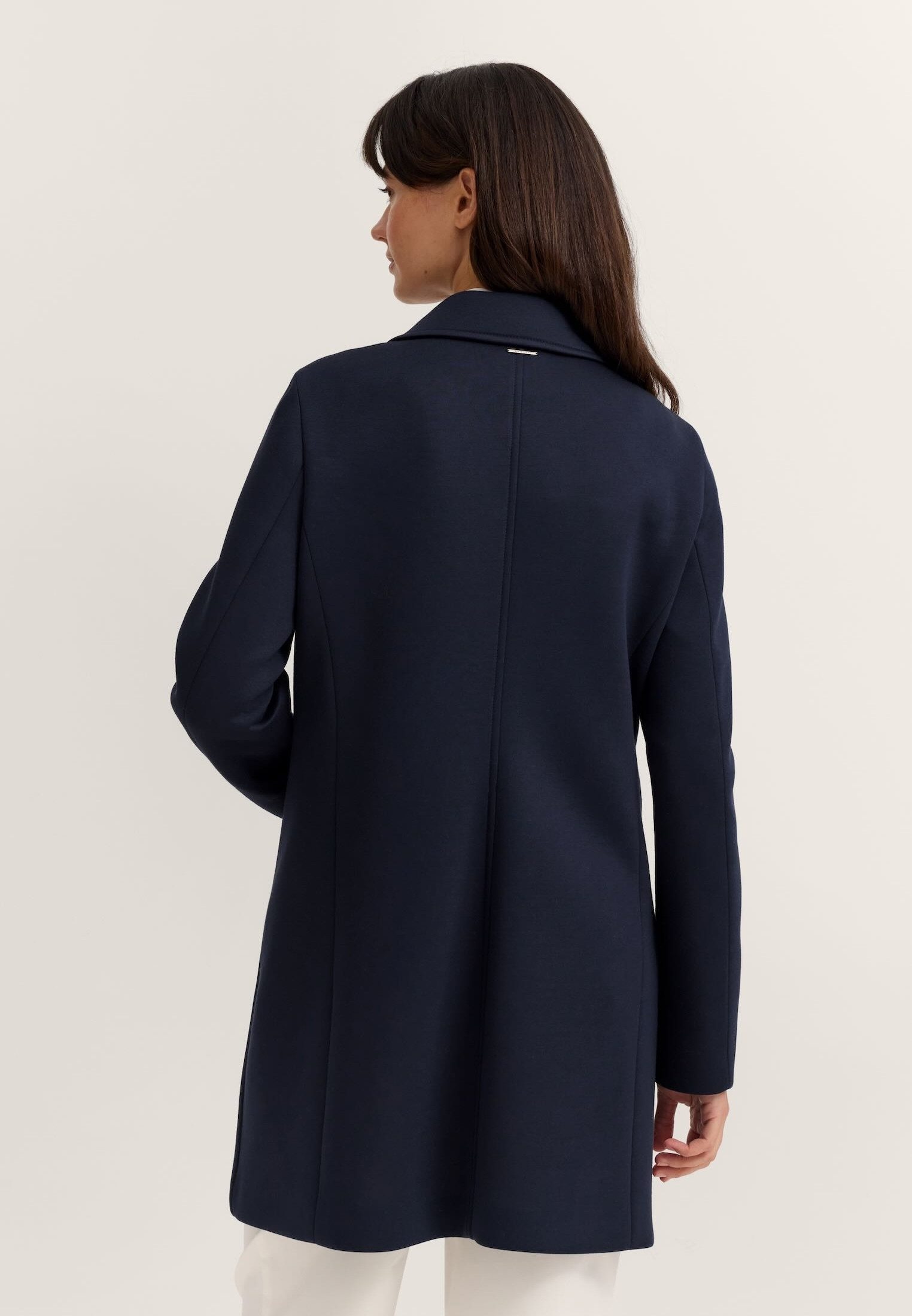 bugatti Kurzmantel Regular Fit aus Neopren mit Knopfleiste