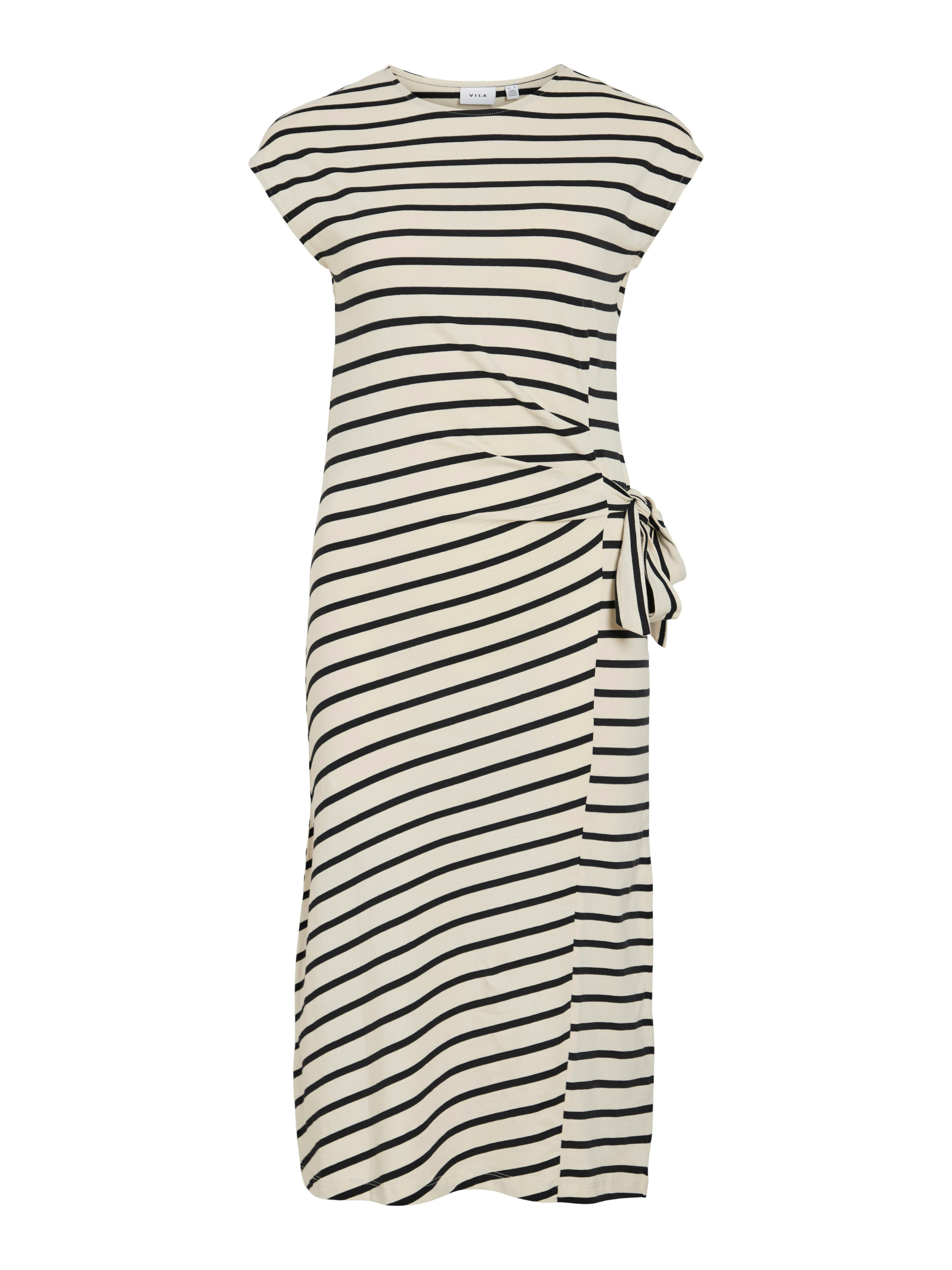 Vila Midikleid VIPOMPIA O-NECK CAP SLEEVE günstig online kaufen