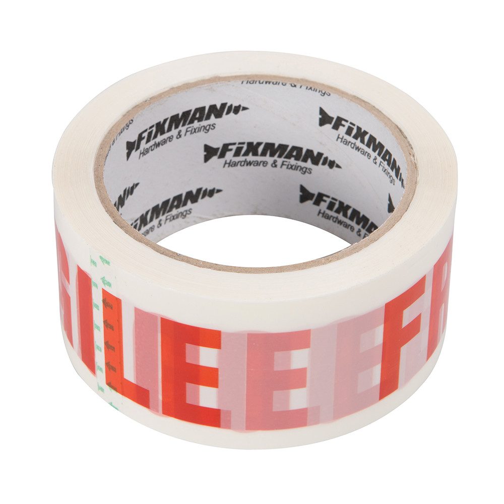 Klebeband Paketband mit Aufdruck „Fragile“ 48 mm x 66 m