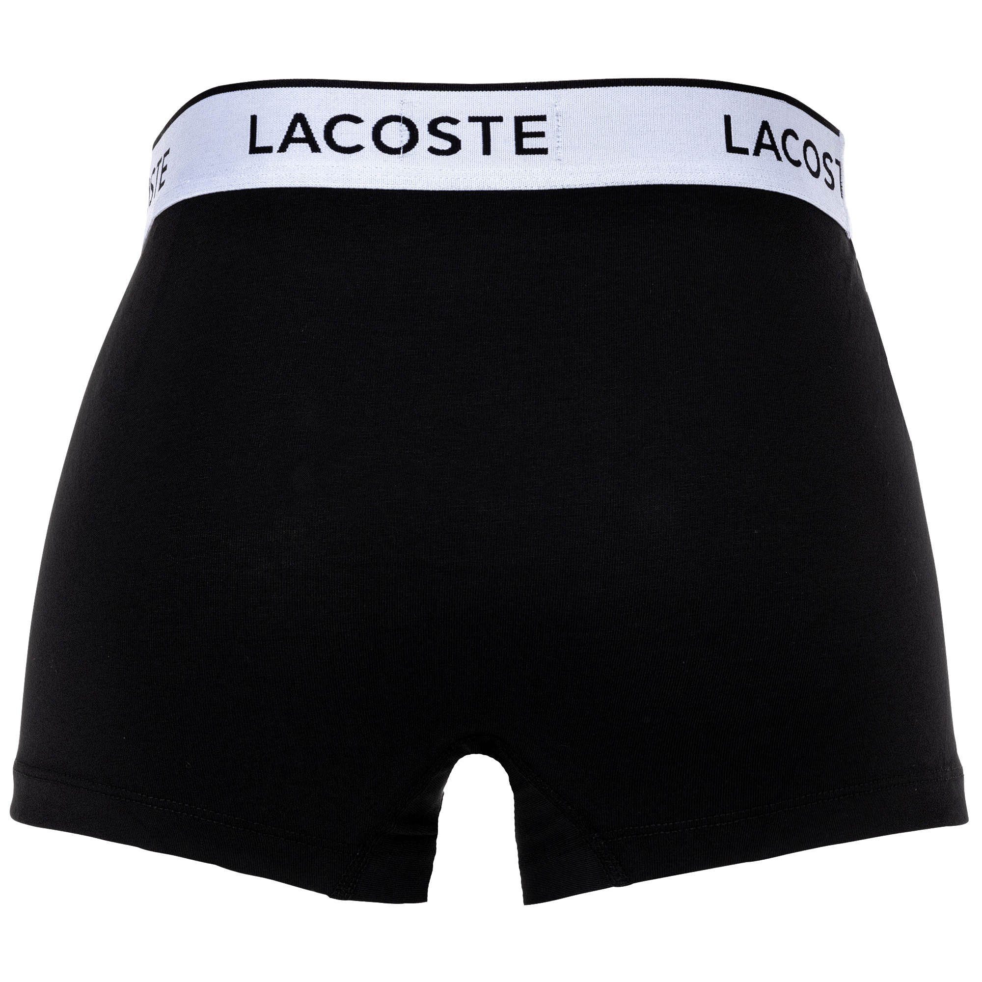 Lacoste Boxer Herren Boxershort 3er Pack Baumwolle (Packung, 3er Pack)