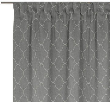 Vorhang Indian Cortezada light, Adam, Multifunktionsband (1 St), blickdicht, Jacquard, nachhaltig aus Bio-Baumwolle