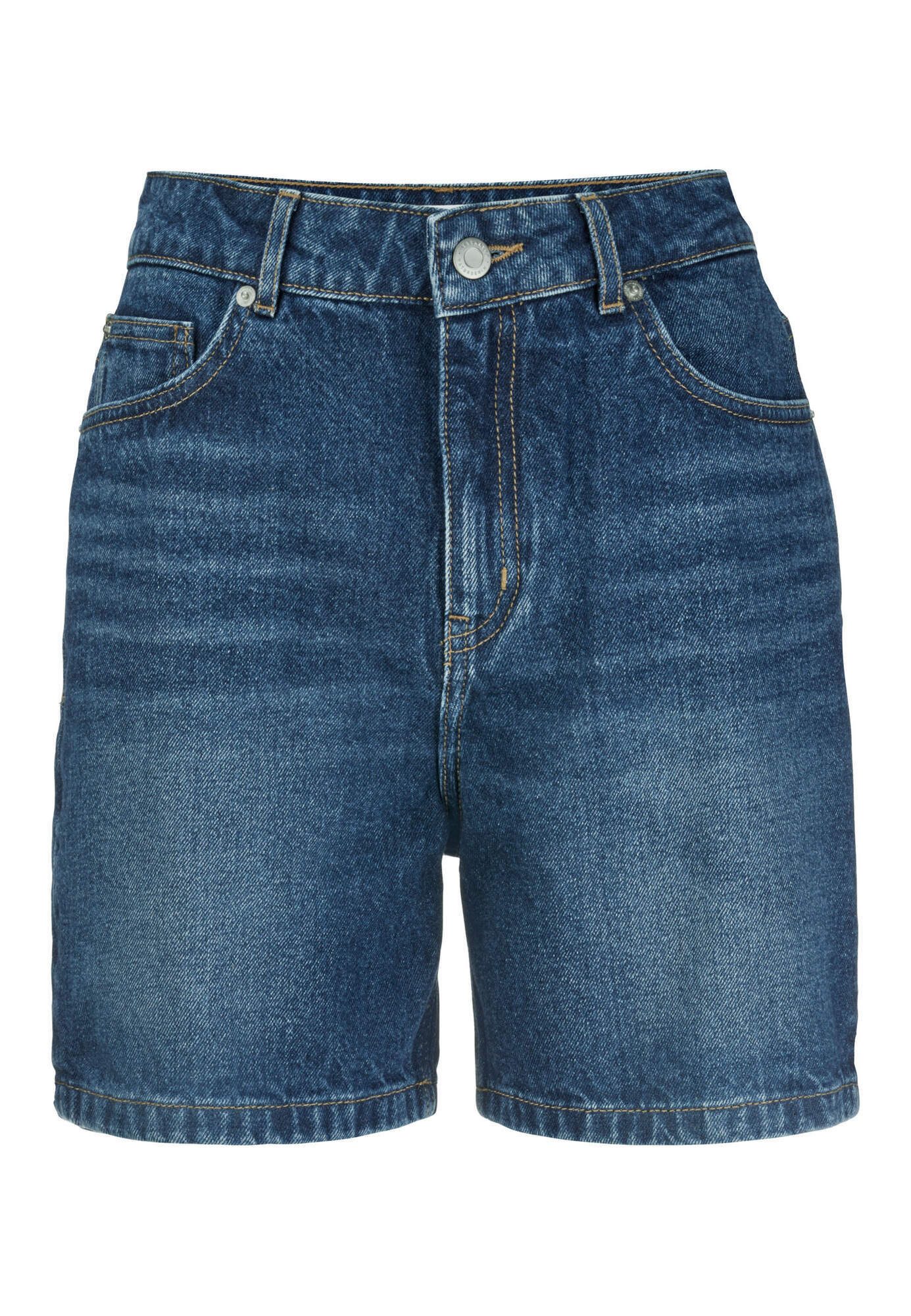 Hessnatur Relaxshorts Relaxed aus reinem Bio-Denim (1-tlg)