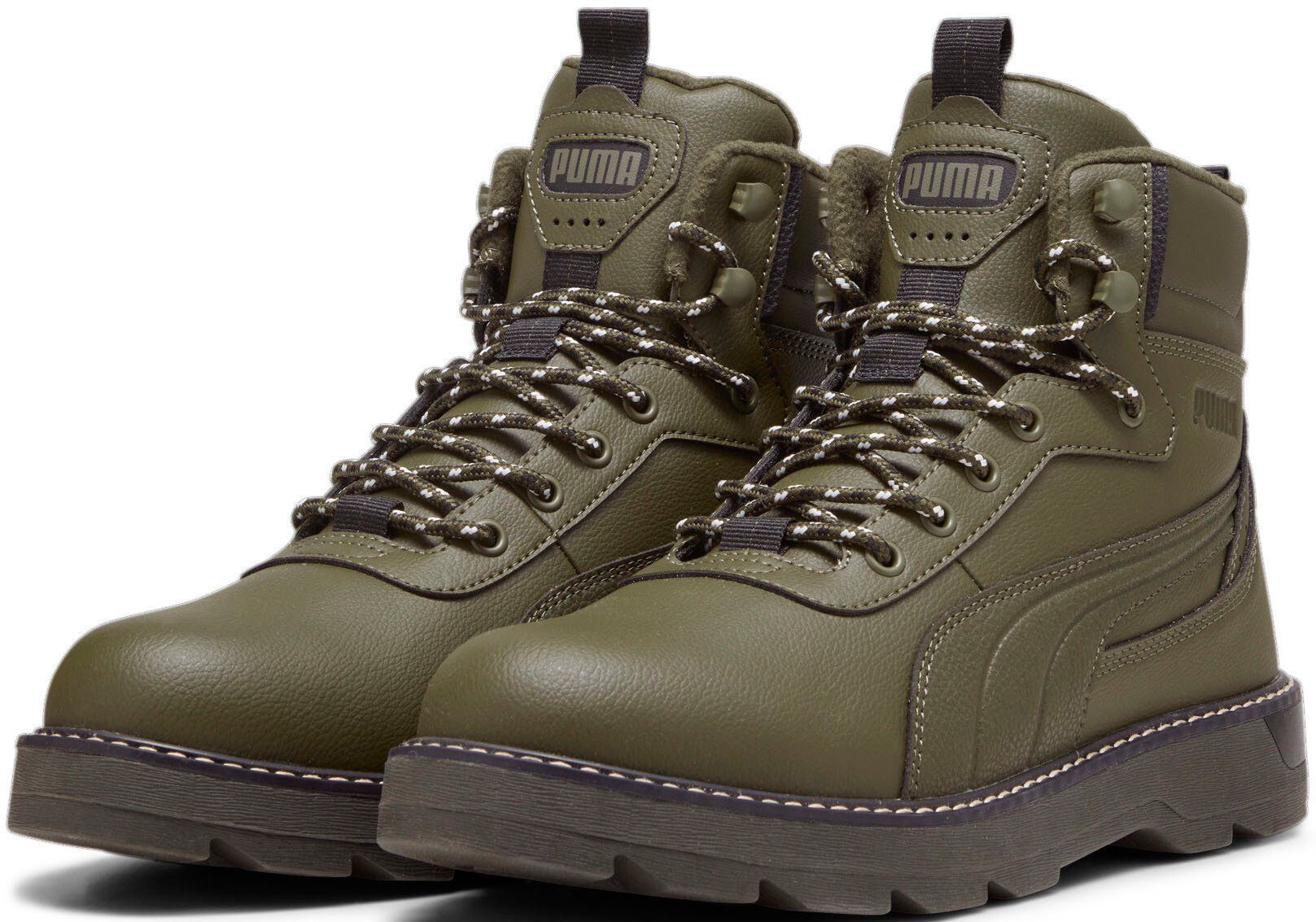 PUMA DESIERTO V3 Sneaker Dark Olive-Dark Olive | High Top Sneaker