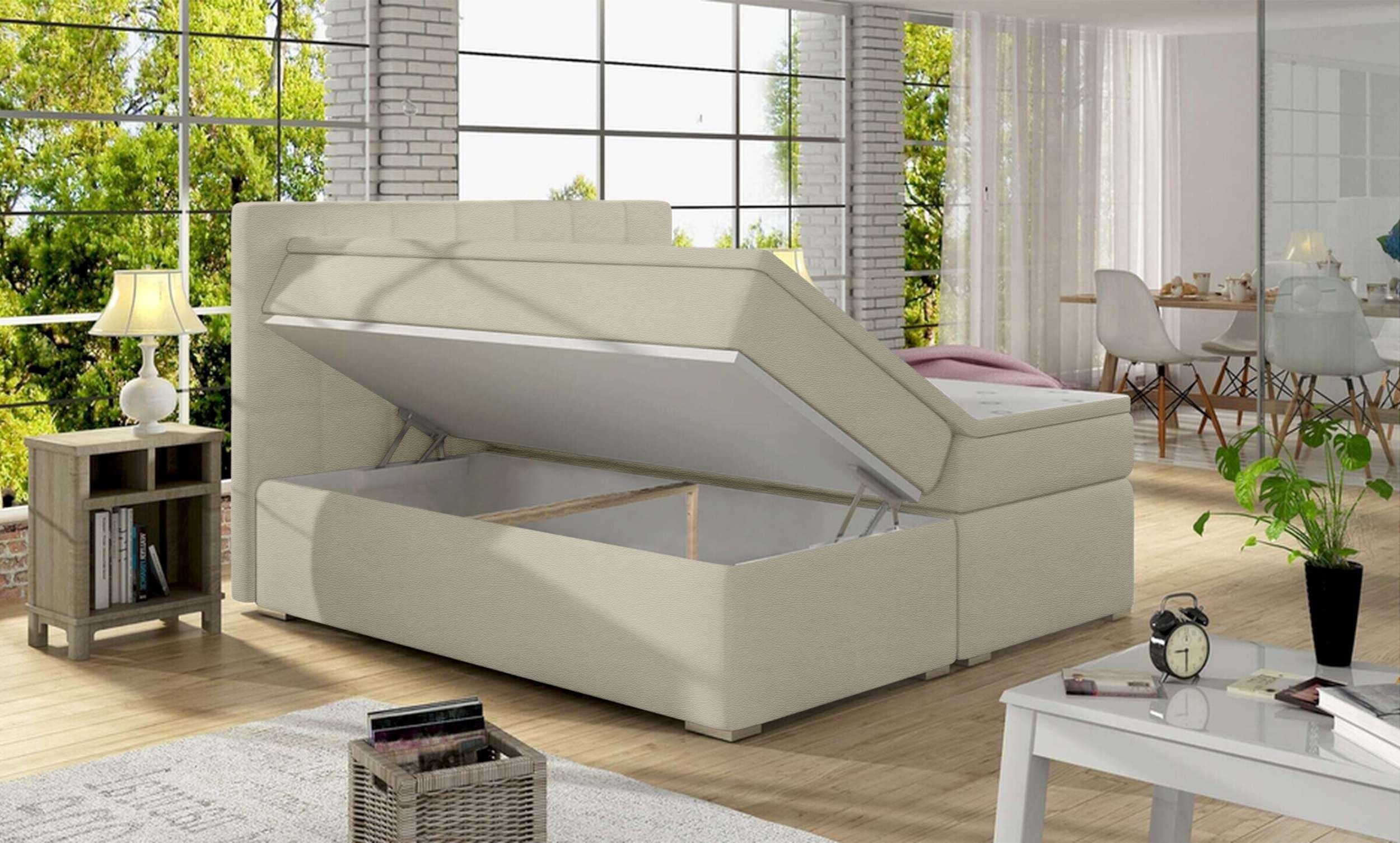 99rooms Boxspringbett Neptune (Schlafzimmerbett, Bett), 140/160/180 günstig online kaufen