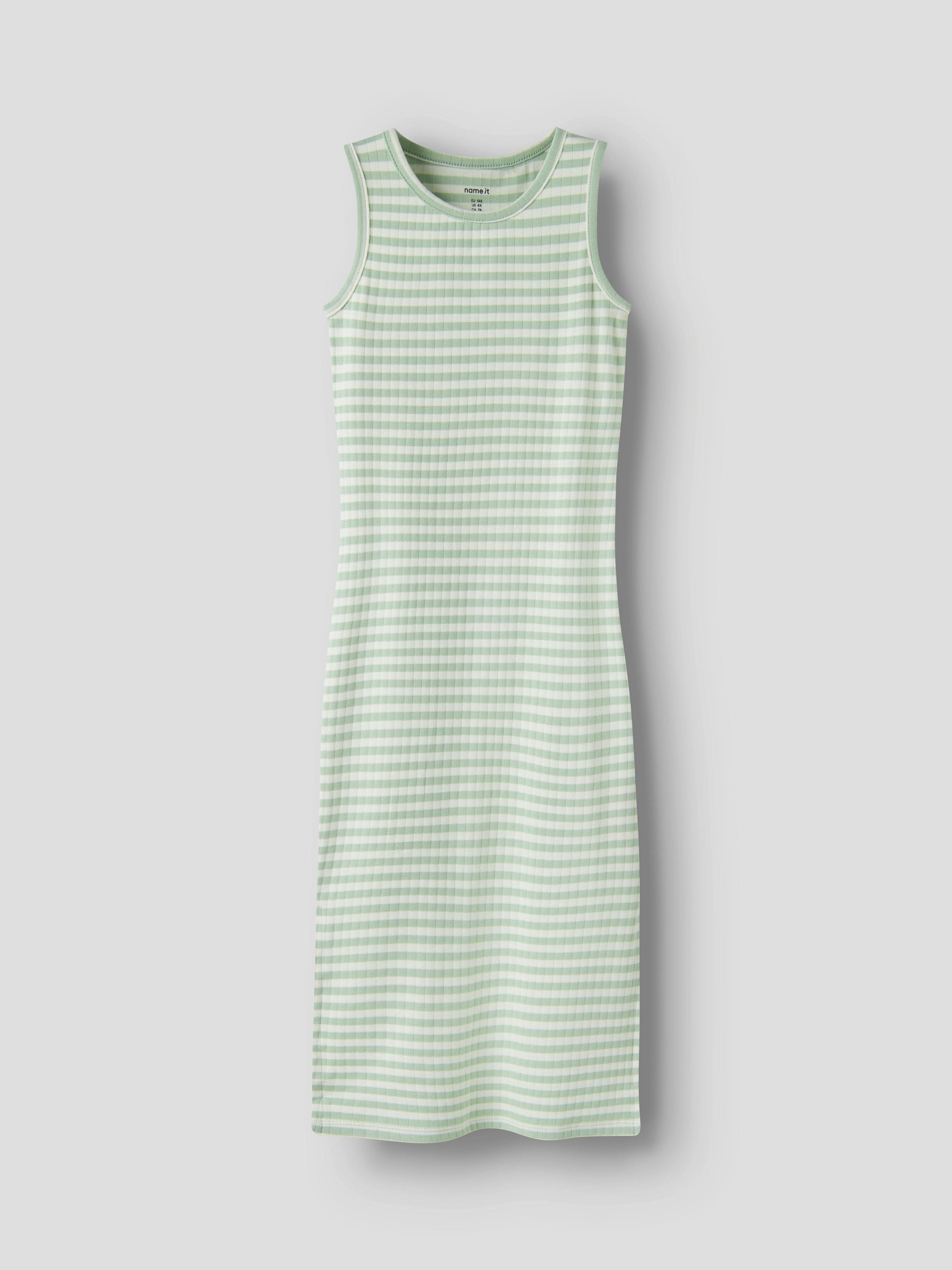 Name It Maxikleid NKFSURAJA XSL SL MAXI DRESS NOOS Baumwollmischung, mit Stretch, Jersey, Seitenschlitze
