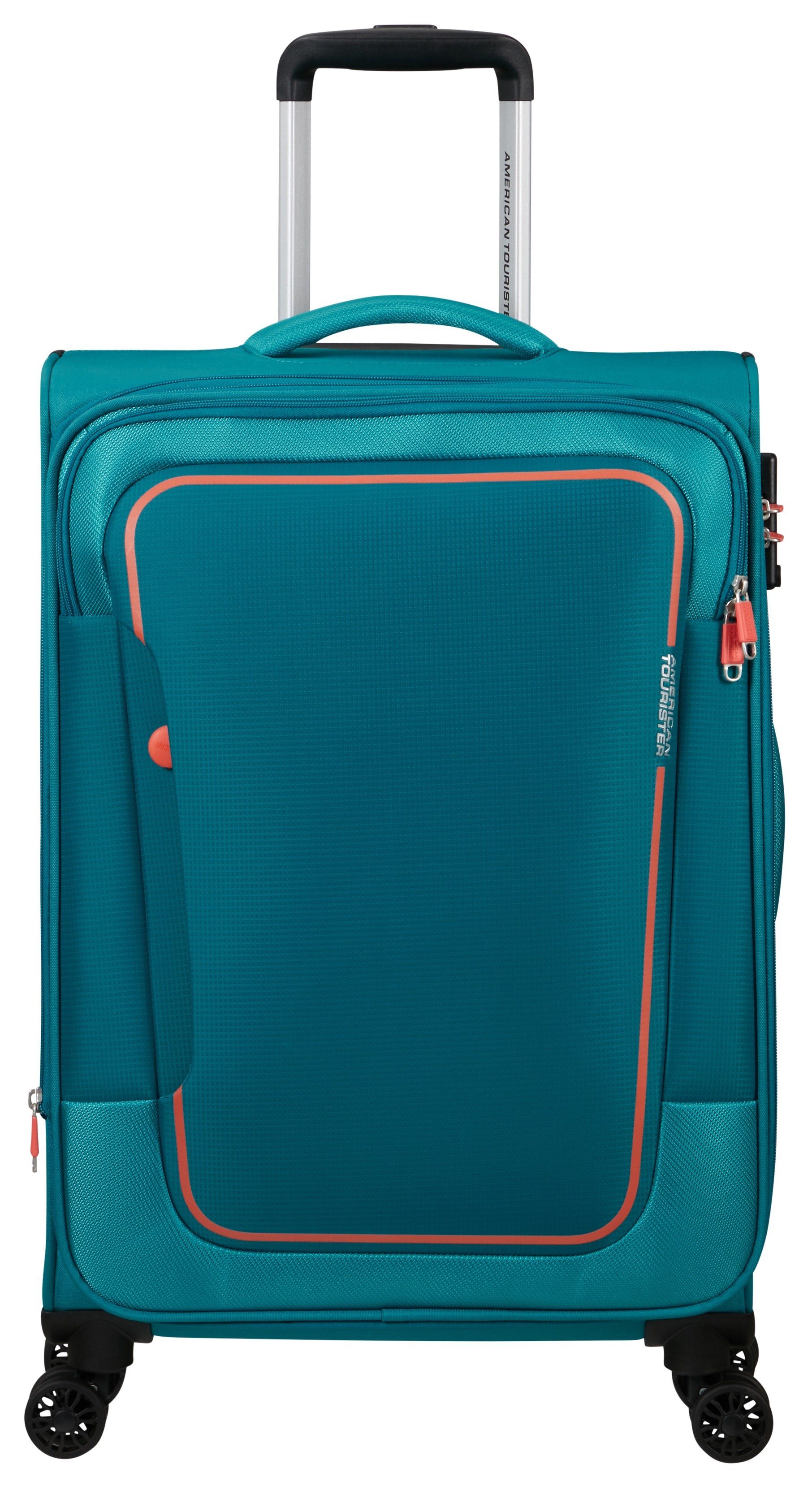 American 67, Rollen Tourister® Koffer PULSONIC teal stone Spinner 4