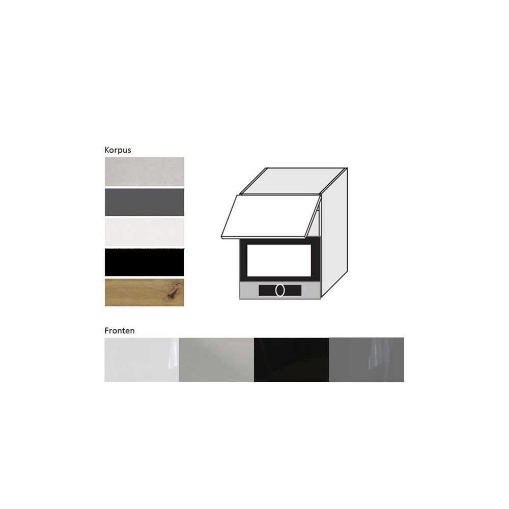 Feldmann-Wohnen Klapphängeschrank Essen (W2MK/60, 1 Klappe, 1 Gerätefach, 1 günstig online kaufen