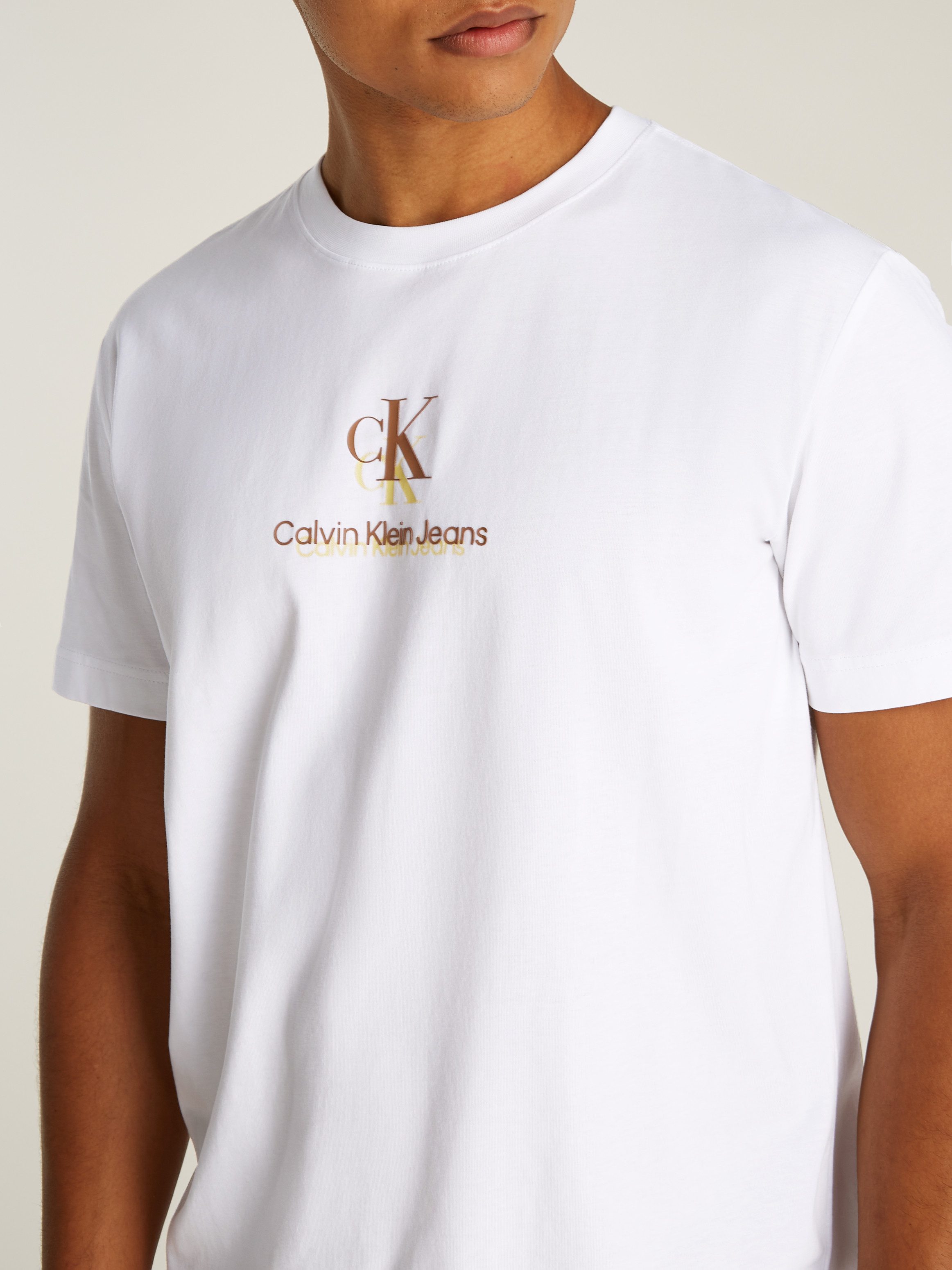 Calvin Klein Jeans T-Shirt SHADOW LOGO günstig online kaufen