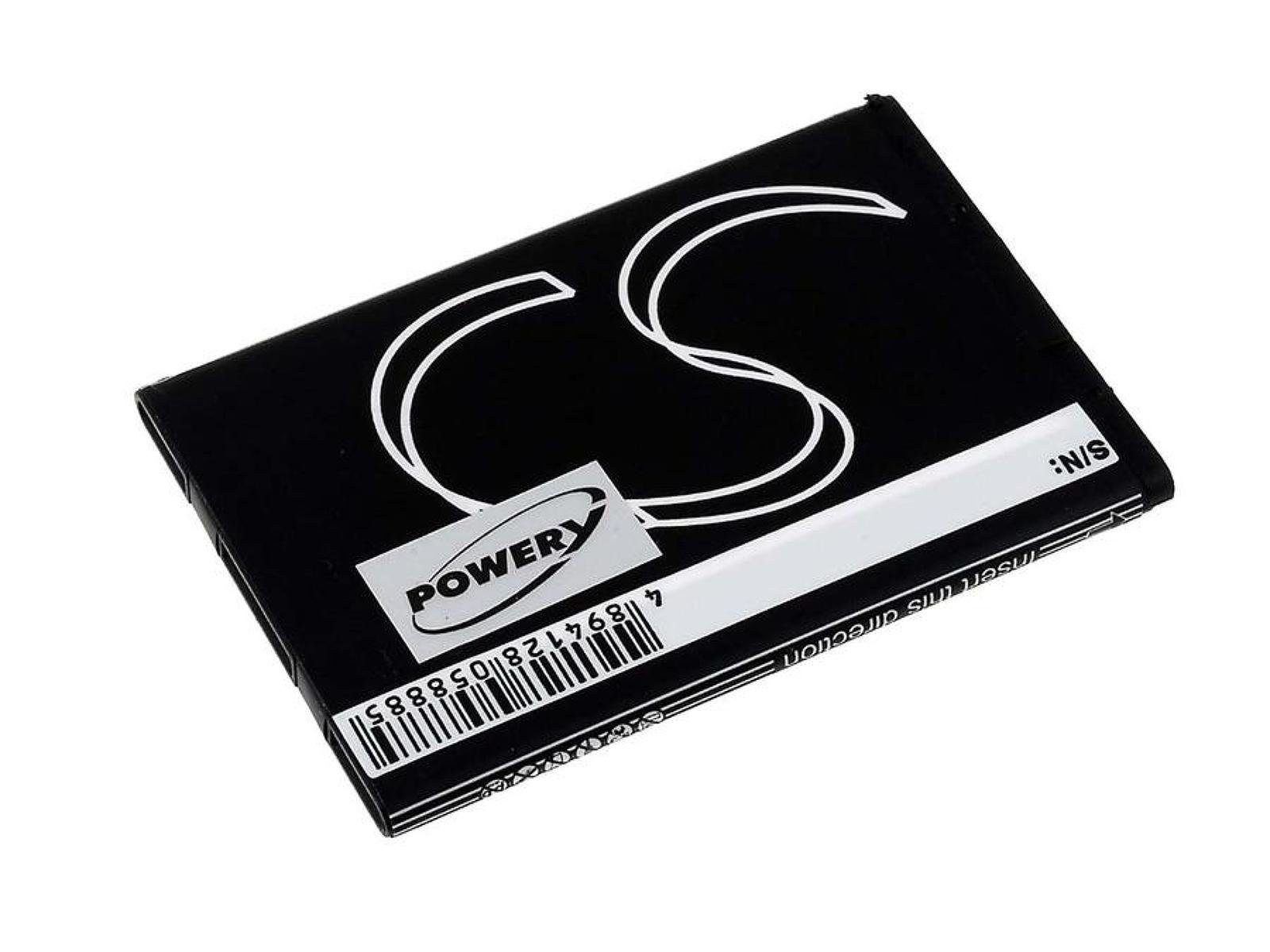Powery Akku für BlackBerry Typ J-M1 1250mAh Smartphone-Akku 1250 mAh (3.7 V)