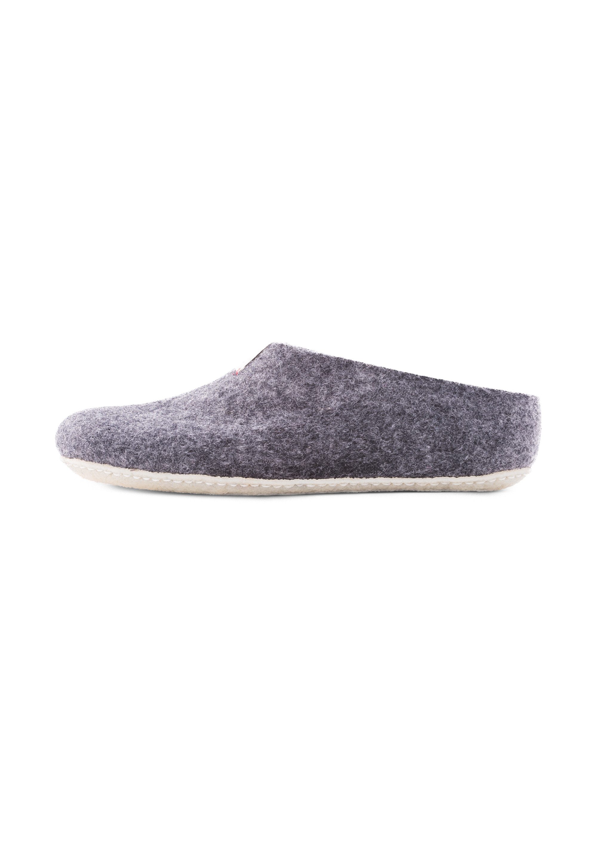 Baabuk Mel Slipper Hergestellt aus Wolle: stark, geschmeidig, modern.