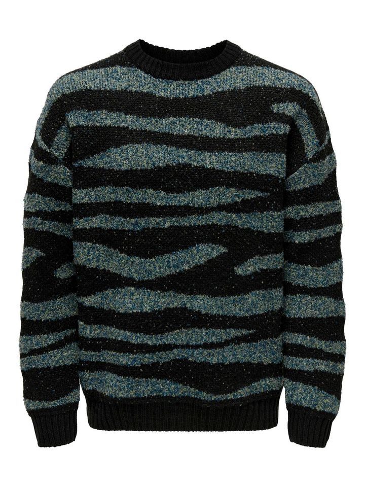 ONLY & SONS Вязаные свитера - modischer Boucle Пуловеры - ONSLINCOLM DS 3 BOUCLE Wollpullover