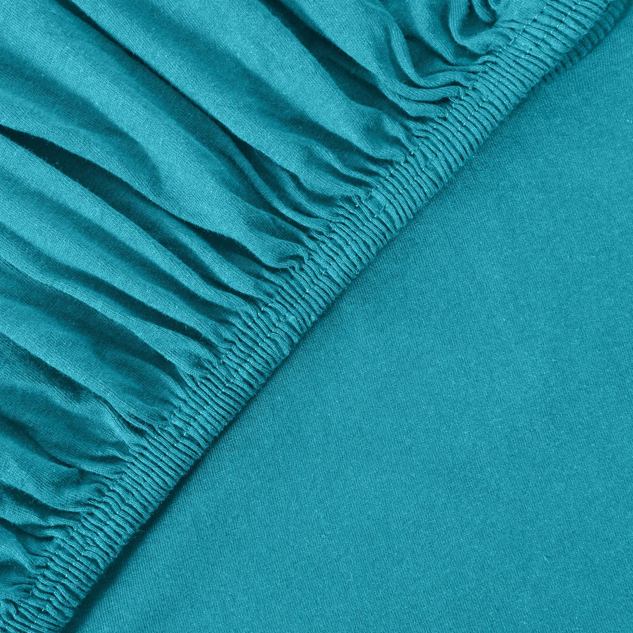 leevitex® Spannbettlaken 180x200 - 200x220 cm, 40 cm Steghöhe, Stoffdicke 150 g/m², Jersey, Gummizug: rundum, (1 Stück), verschiedene Farben, OEKO-TEX® STANDARD 100 zertifiziert