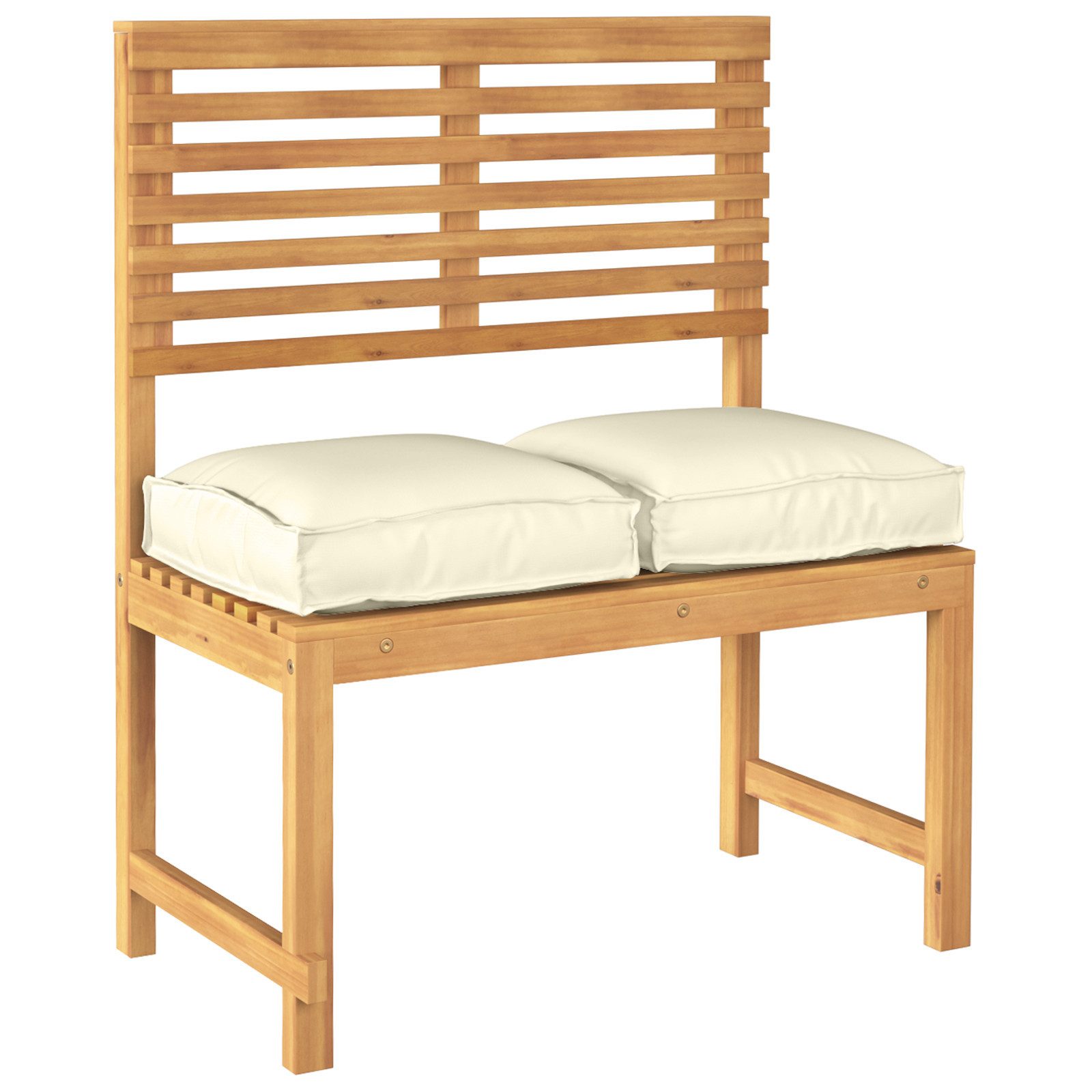 vidaXL Sitzauflage Paletten-Sitzkissen 2 Stk. Creme günstig online kaufen