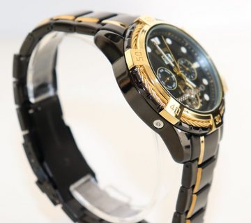 Rötting Design Automatikuhr Rötting Design Herrenuhr Automatikuhr Datumsanzeige + hochwertiger Uhrenholzbox Armbandumfang 18 bis 24 cm wählbar