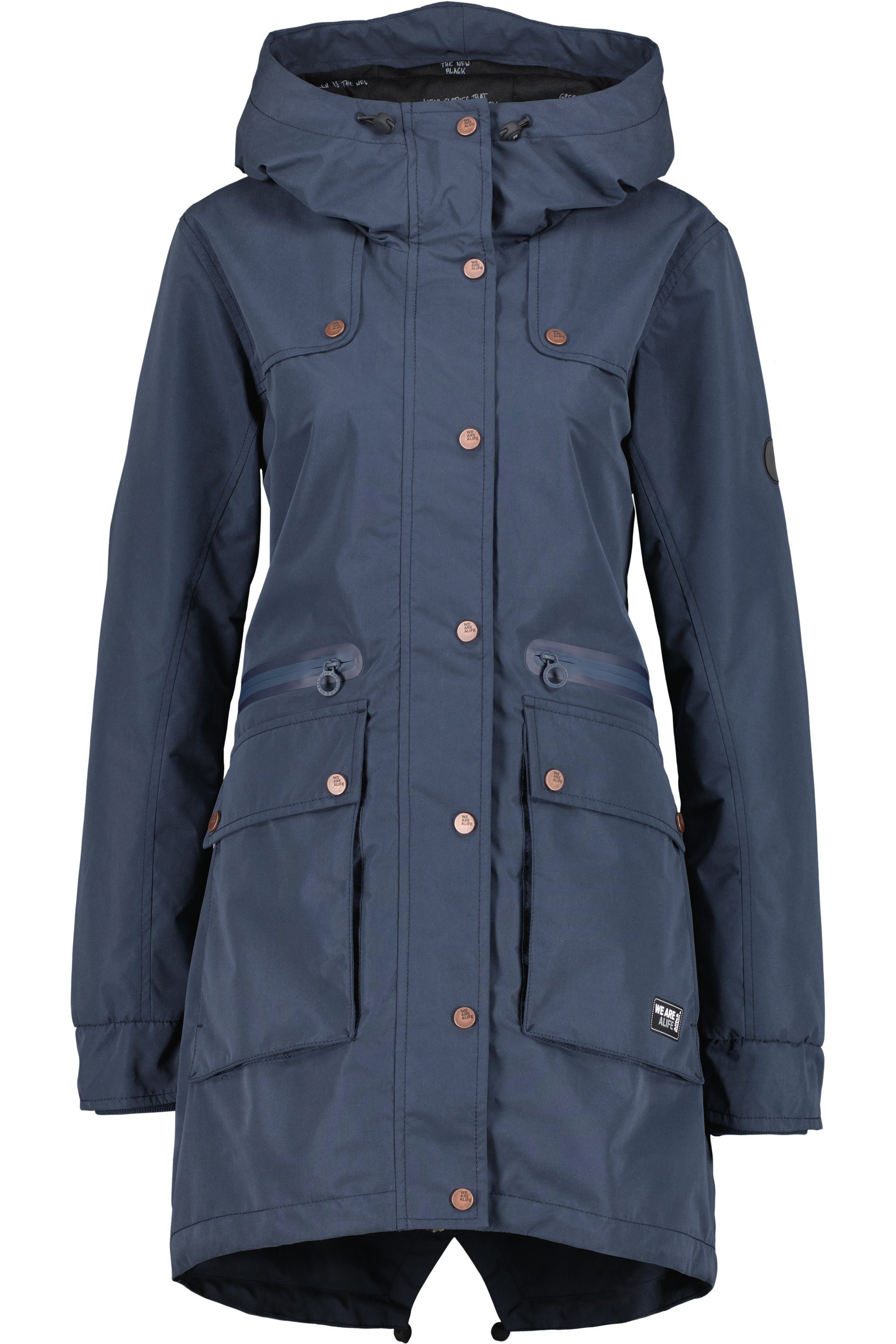 CharlotteAK Übergangsjacke marine Damen & Jacke, leichte Sommerjacke C Kickin Coat Alife