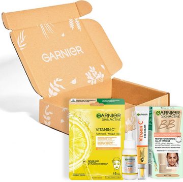 GARNIER Gesichtspflege-Set Vitamin C & BB Cream Set, 4-tlg.