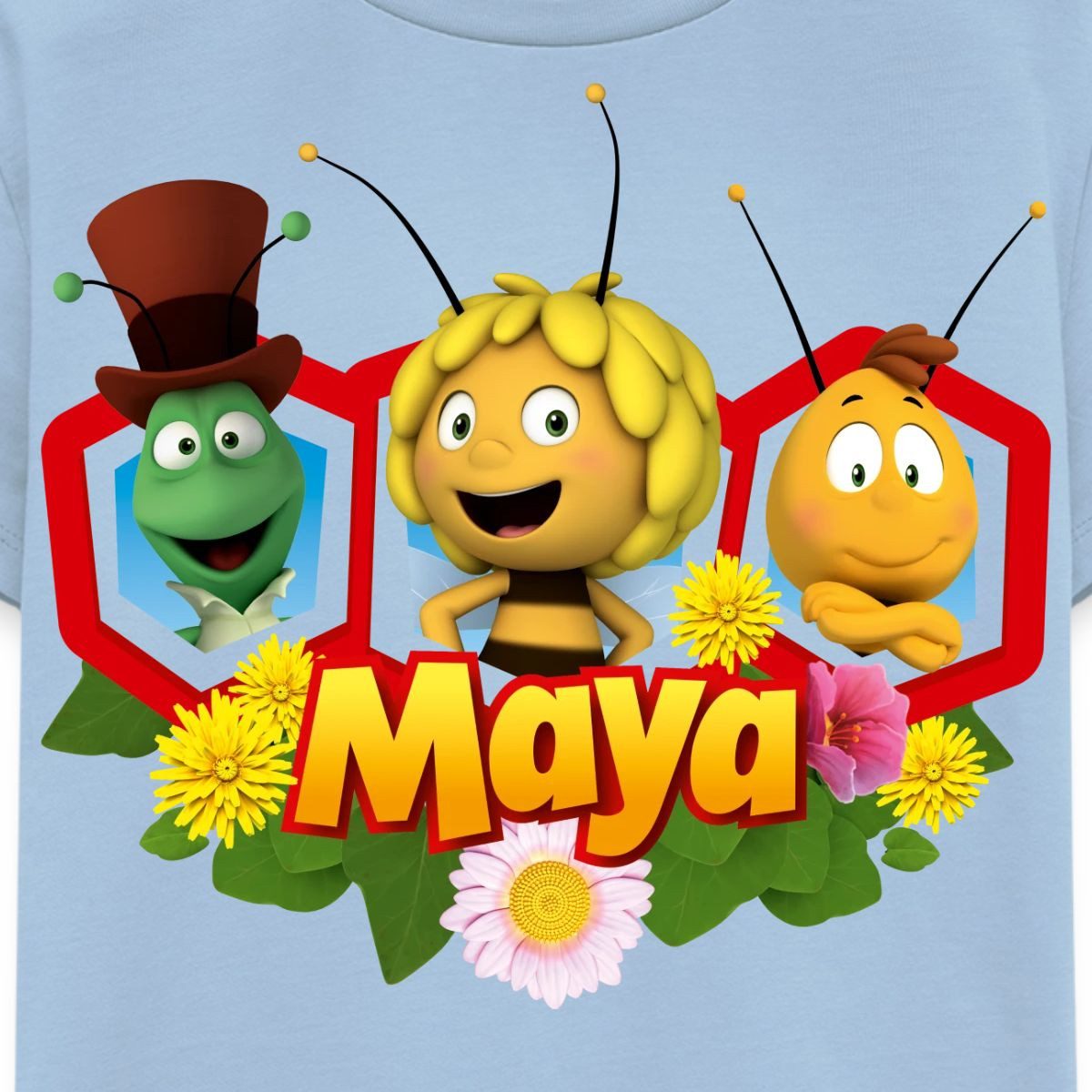 Spreadshirt T-Shirt Biene Maja Freunde Flip Willi Kinder Premium T-Shirt (1-tlg)