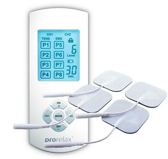 prorelax TENS-EMS-Gerät »51944 Duo Comfort«, 2 Therapien mit einem Gerät