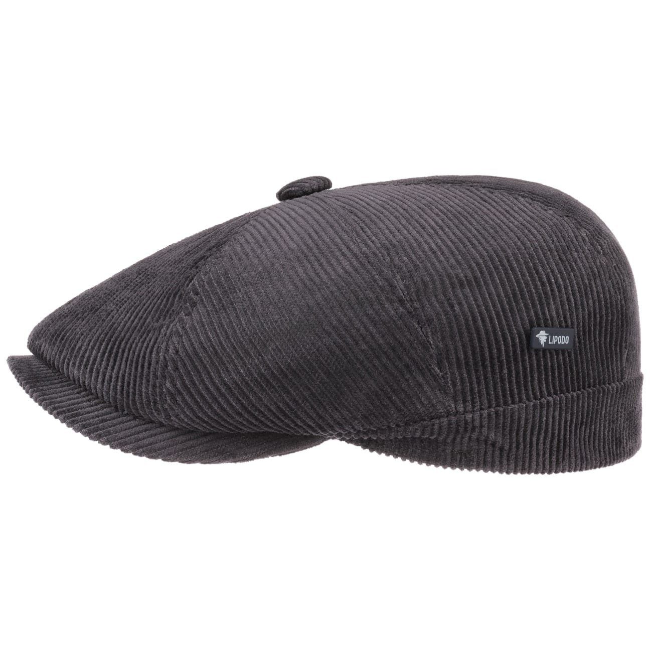 Lipodo Flat Cap (1-St) Cordcap mit Schirm, Made in Italy günstig online kaufen