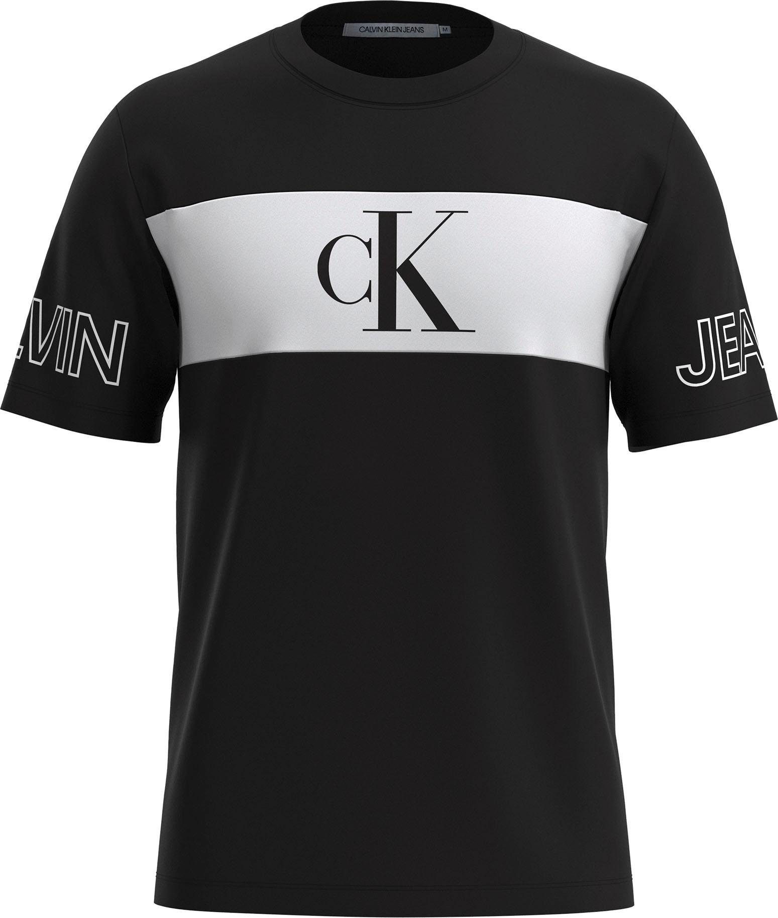 Calvin Klein Jeans T-Shirt »BLOCKING STATEMENT SLIM TEE« online kaufen ...