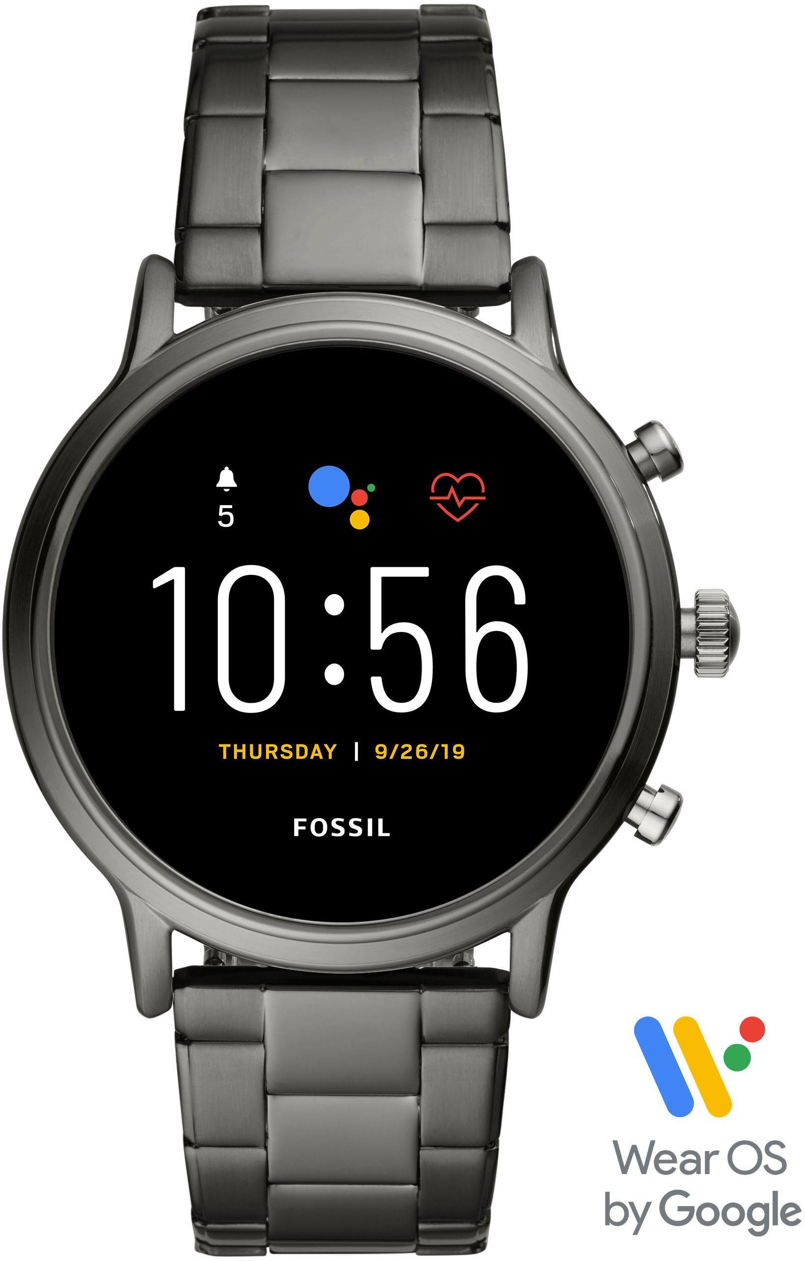 Fossil Smartwatches THE CARLYLE HR SMARTWATCH, FTW4024 Smartwatch (mit
