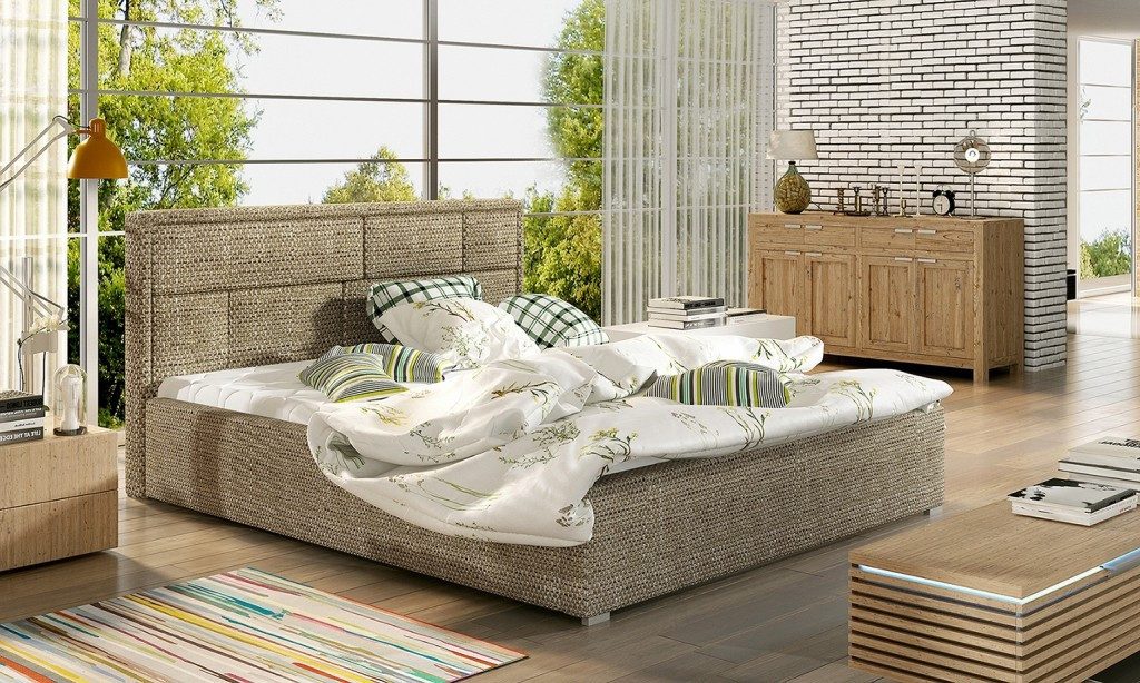 Xlmoebel Polsterbett Designer Bett für Schlafzimmer im Hotel-Luxus-Style, Made in Europa