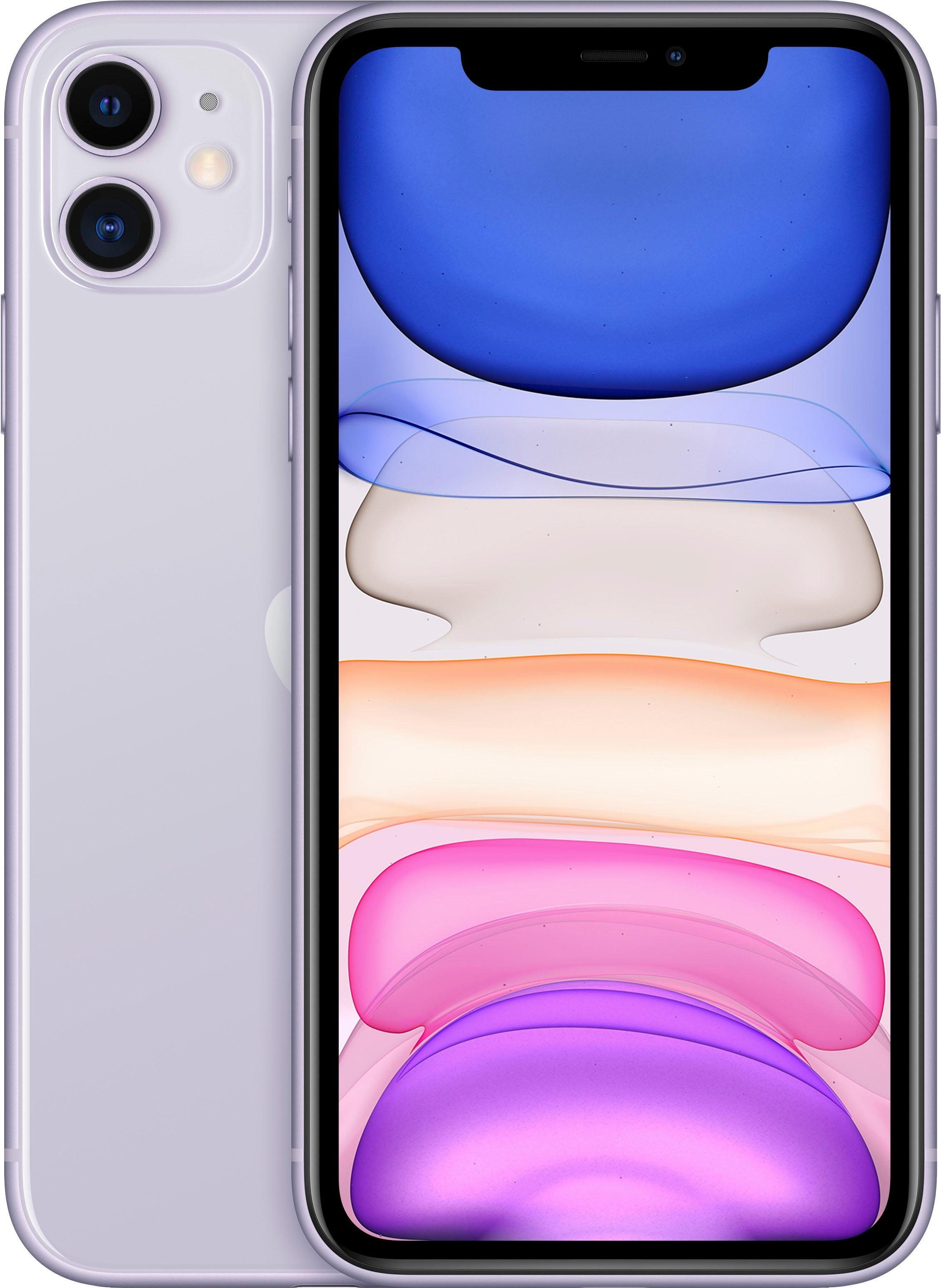 Apple iPhone 11 Smartphone (15,5 cm/6,1 Zoll, 128 GB Speicherplatz, 12 ...