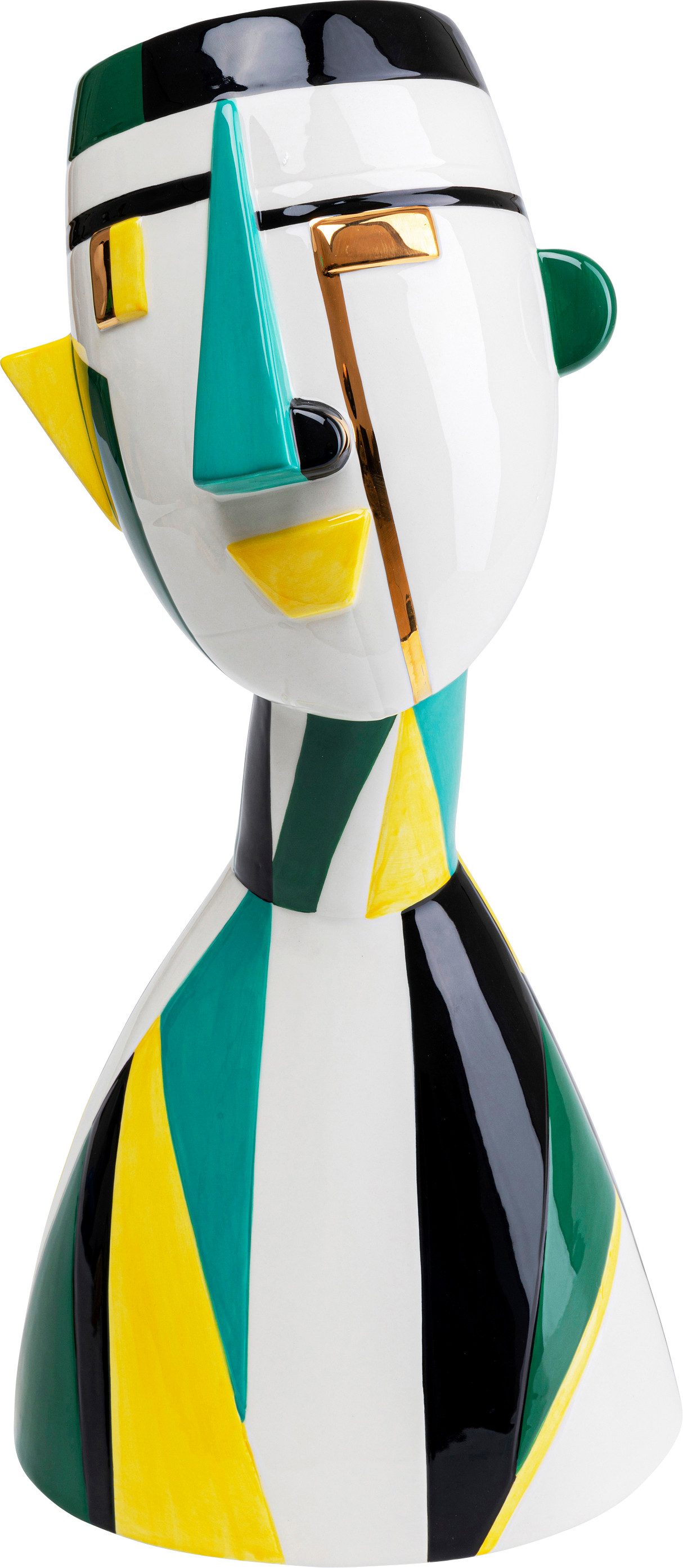 Kare Design Dekovase Deko Happy Face 43cm (1)