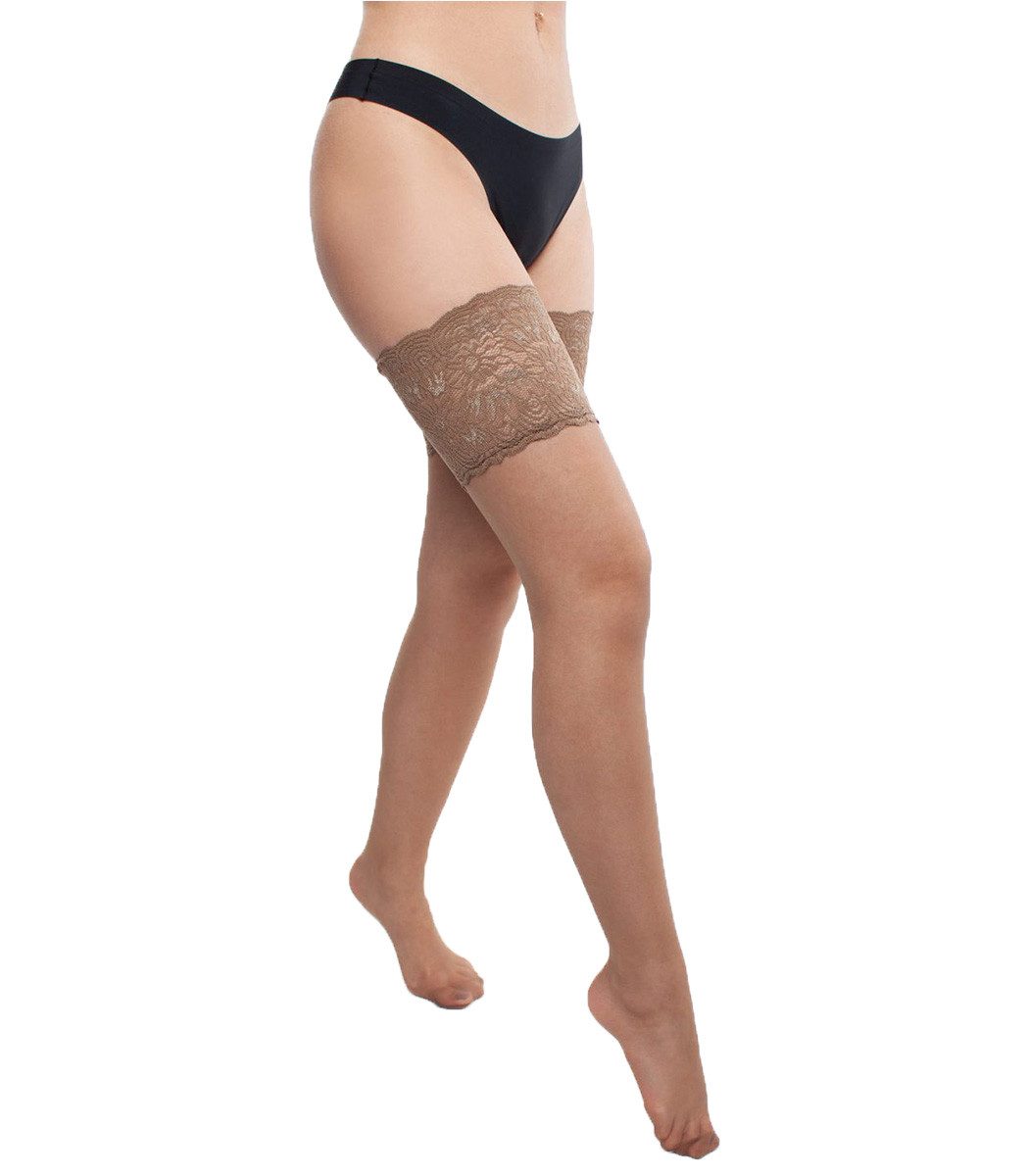 Trasparenze Halterlose Feinstrümpfe Damen CARLOTTA 30 DEN (Packung, 1-Paar, 1 Paar) elegant