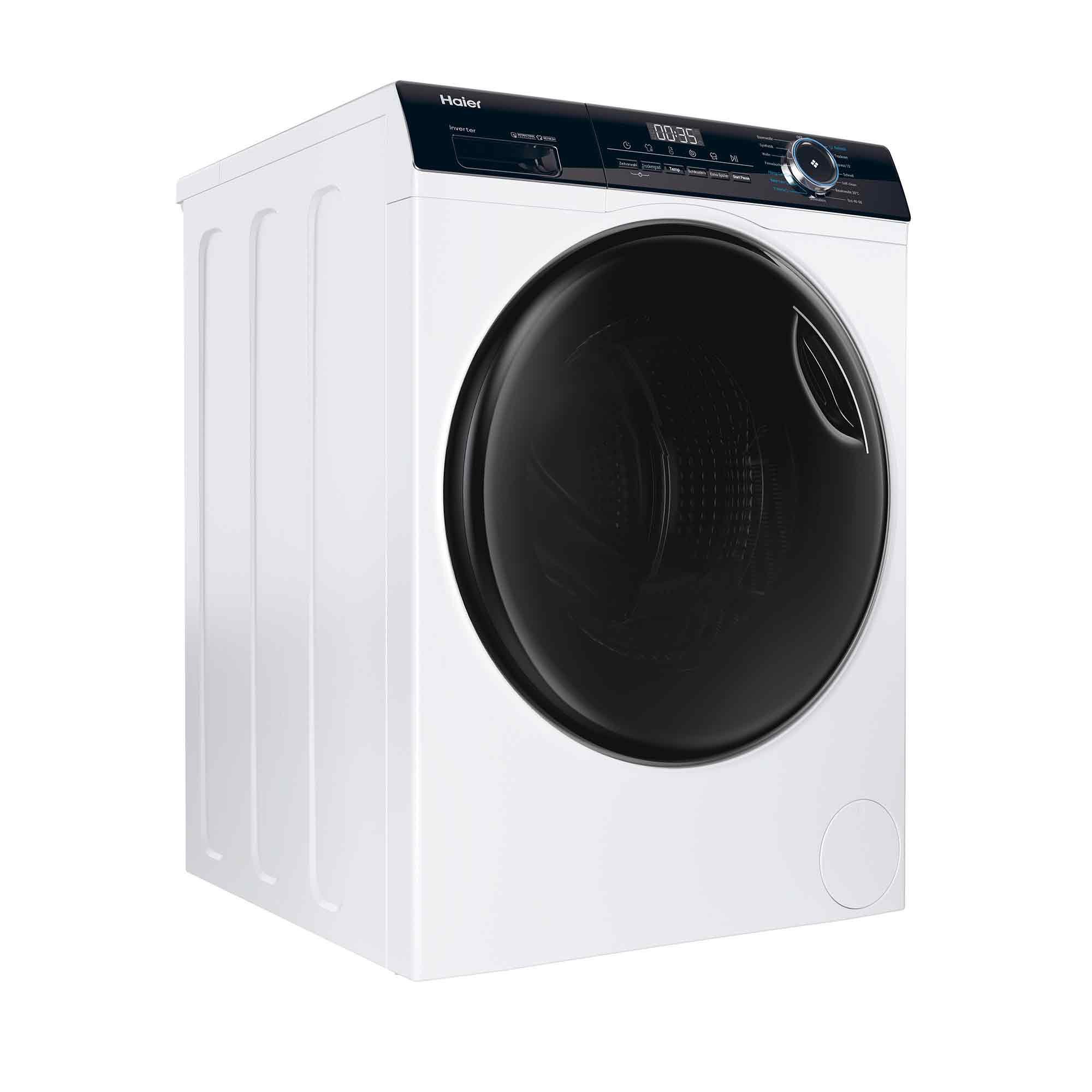 Haier Waschtrockner HWD100-B14939, 10 kg, 6 kg, 1400 U/min, Dampf-Funktion, Thermotür, Mengenautomatik, Aquastop