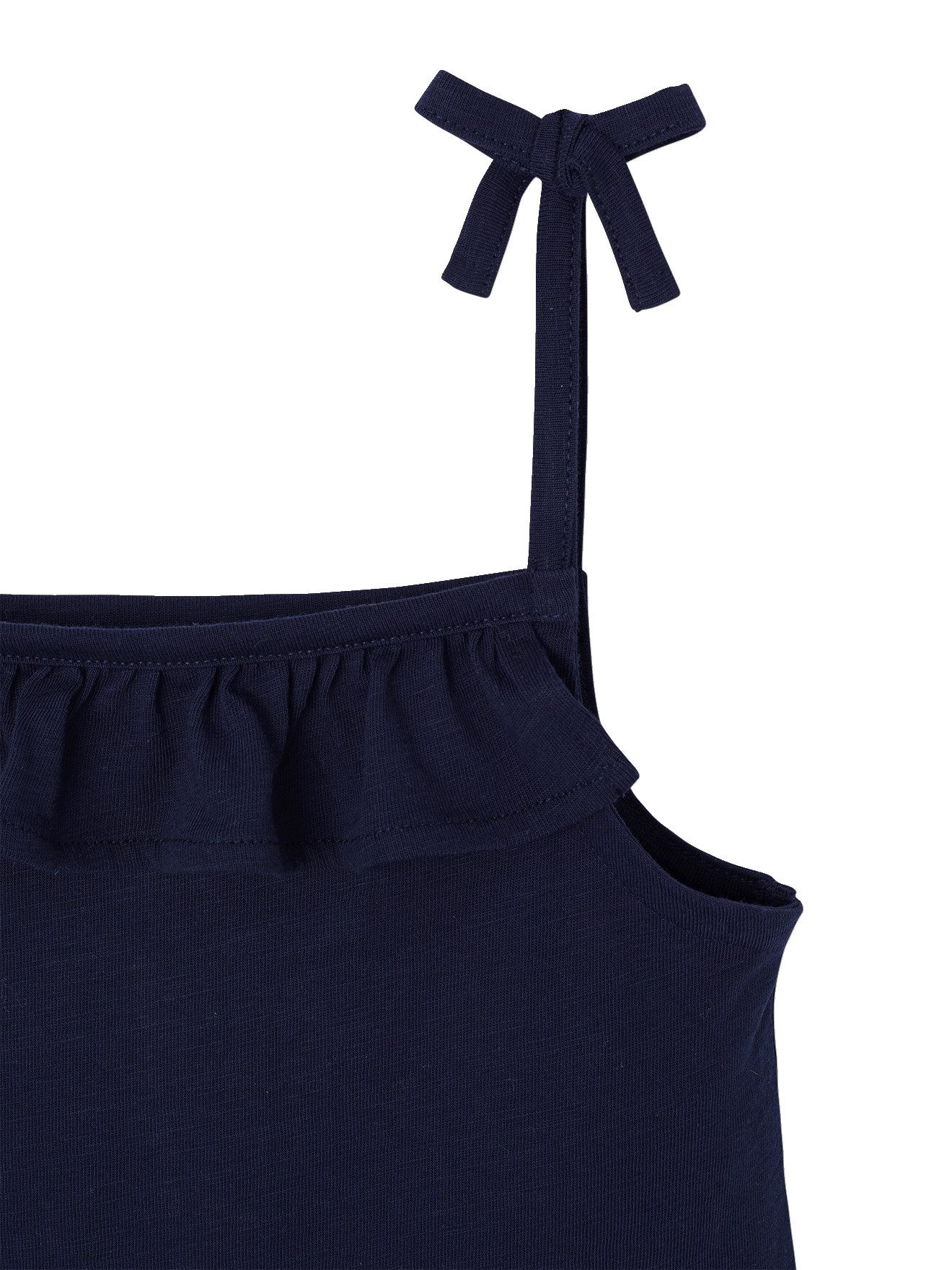 vertbaudet Minikleid Mädchen Trägerkleider BASIC 2er-Pack