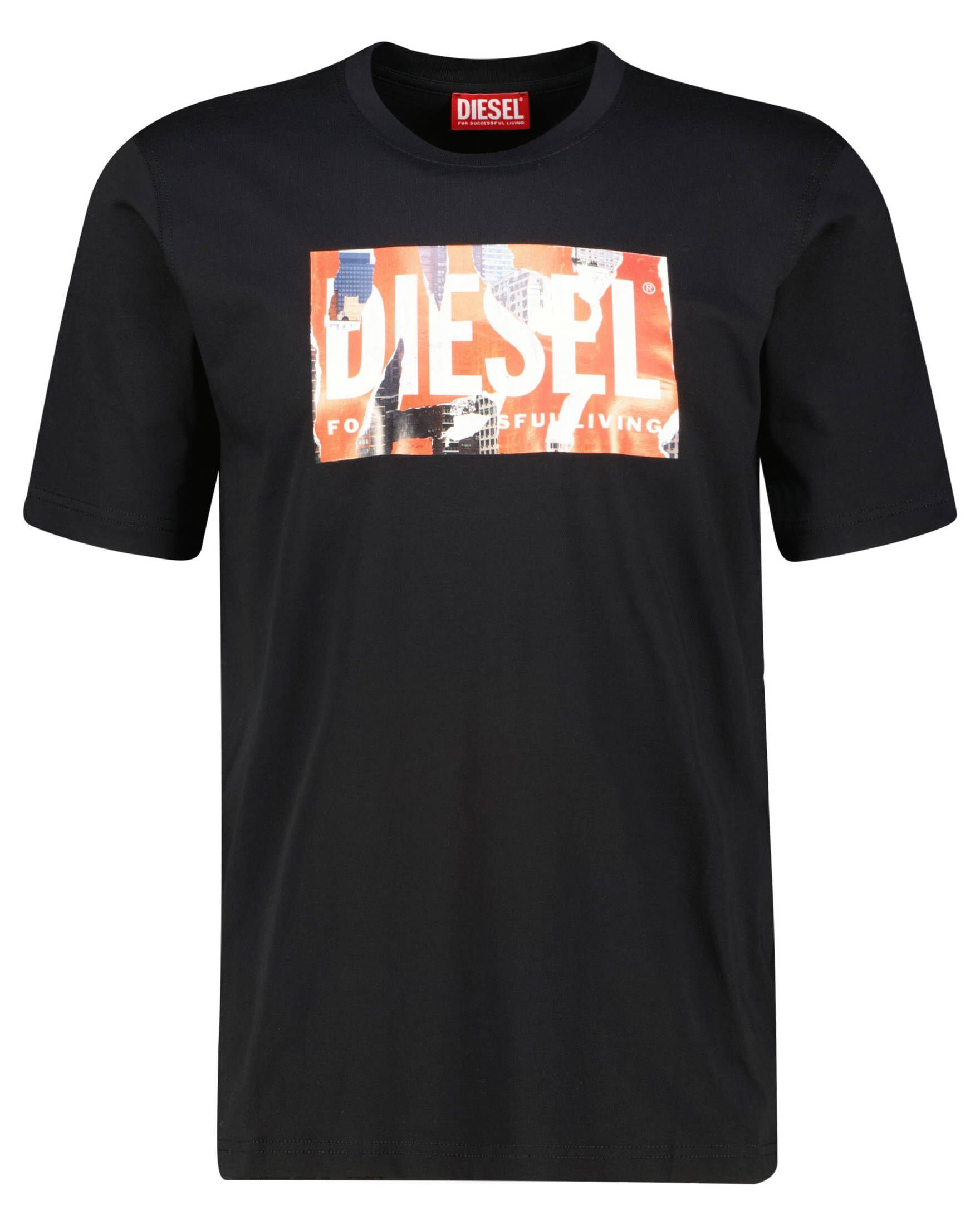 Diesel T-Shirt Herren T-Shirt T-JUST-L13 (15) schwarz (1-tlg)