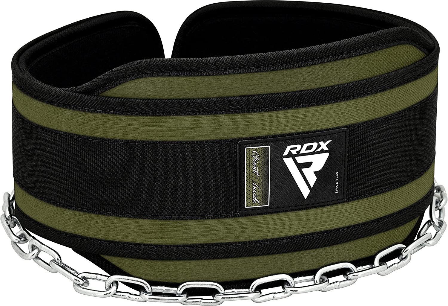 RDX Dip-Gürtel RDX Dip-Gürtel 6 Zoll mit Kette und Karabiner, Dipping belt günstig online kaufen