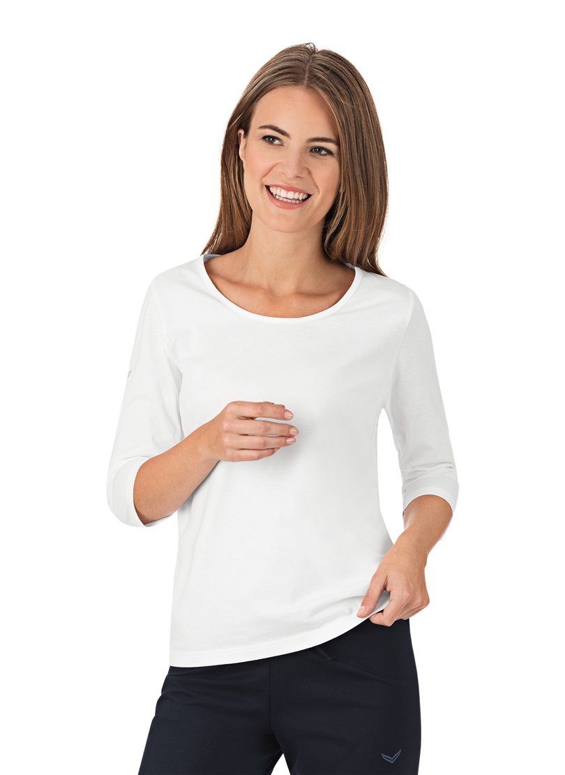 Trigema 3/4 Arm Shirt aus Biobaumwolle, BIO DELUXE-Single-Jersey online