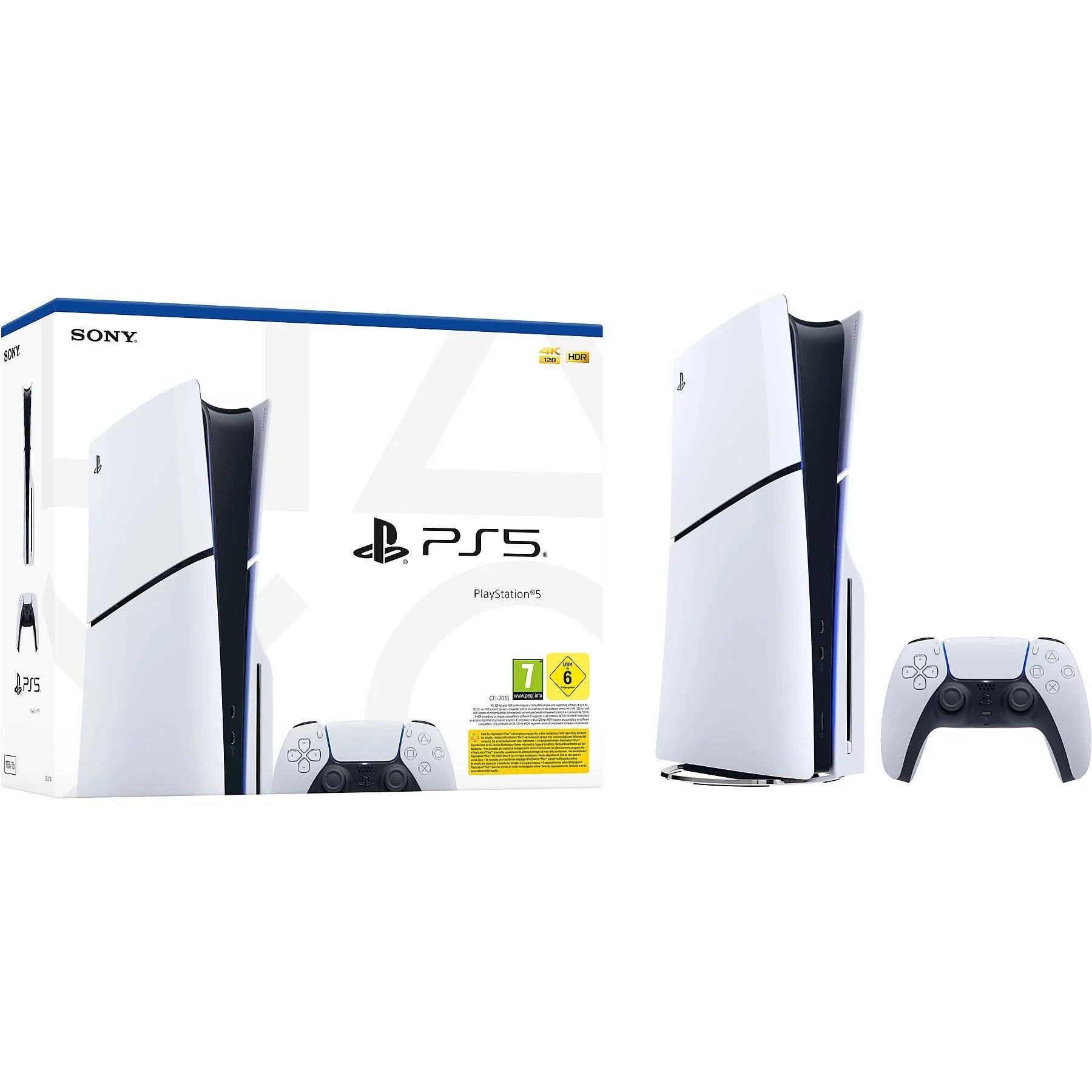 Playstation PlayStation 5 Slim Konsole + FC 26 Disk Bundle PS5 mit Laufwerk