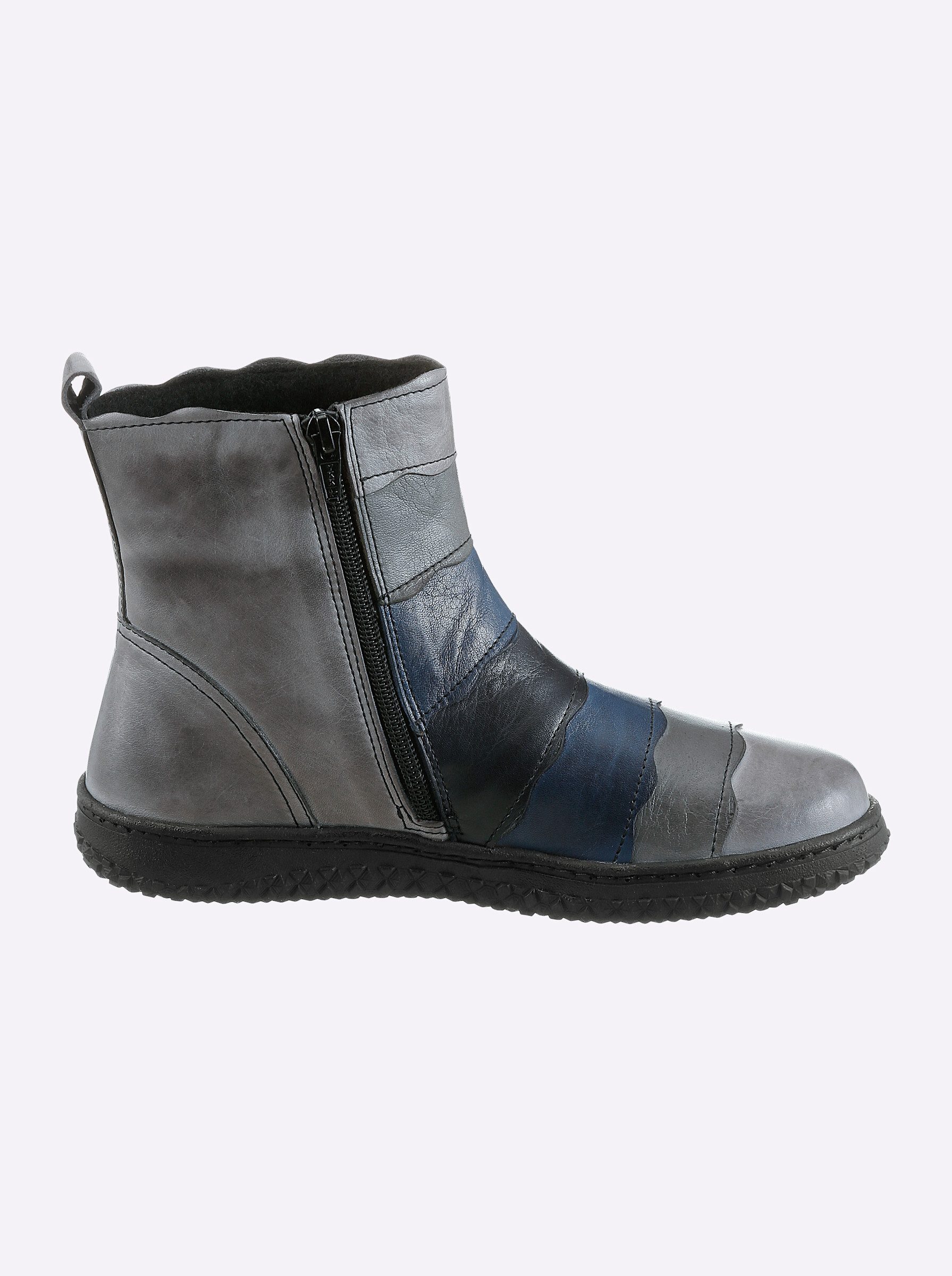 Gemini Stiefelette Stiefelette Antirutschsohle, Wechselfußbett, weiche Polsterung
